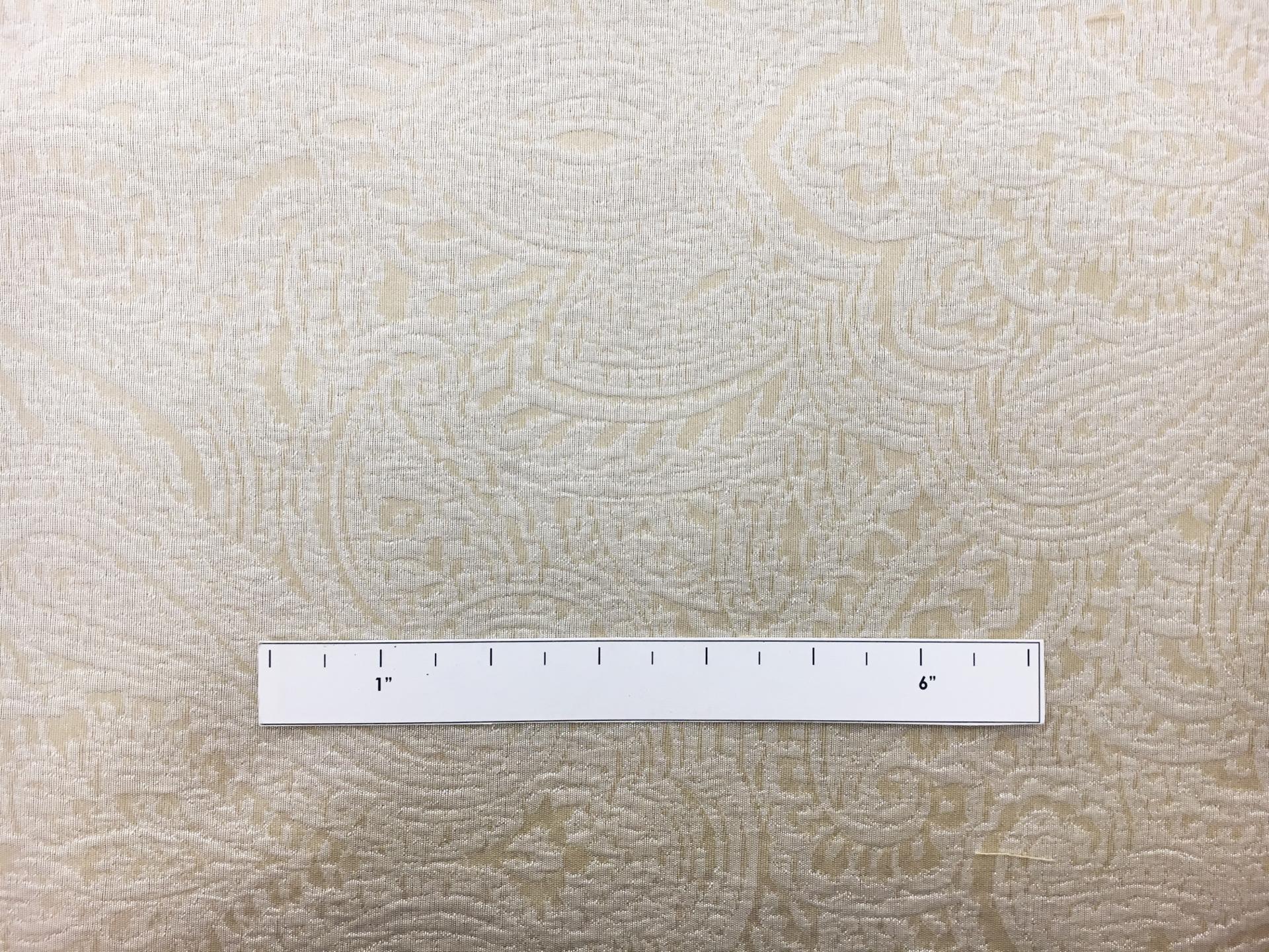 Indian Silk Brocade with Faint Paisley Patterns1