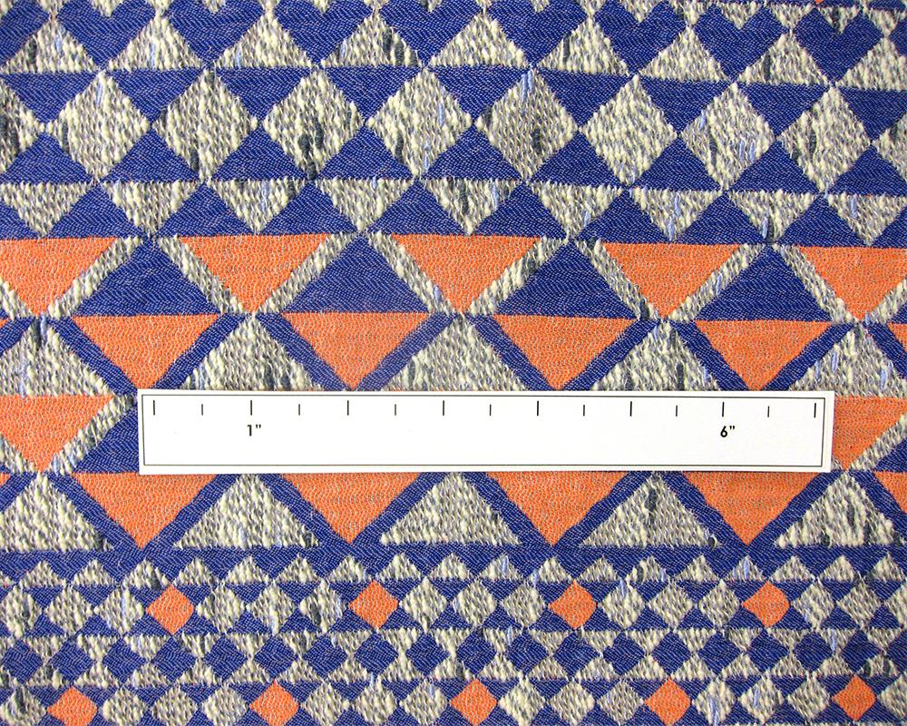 Cotton and Polyester Blend Geometric Brocade2