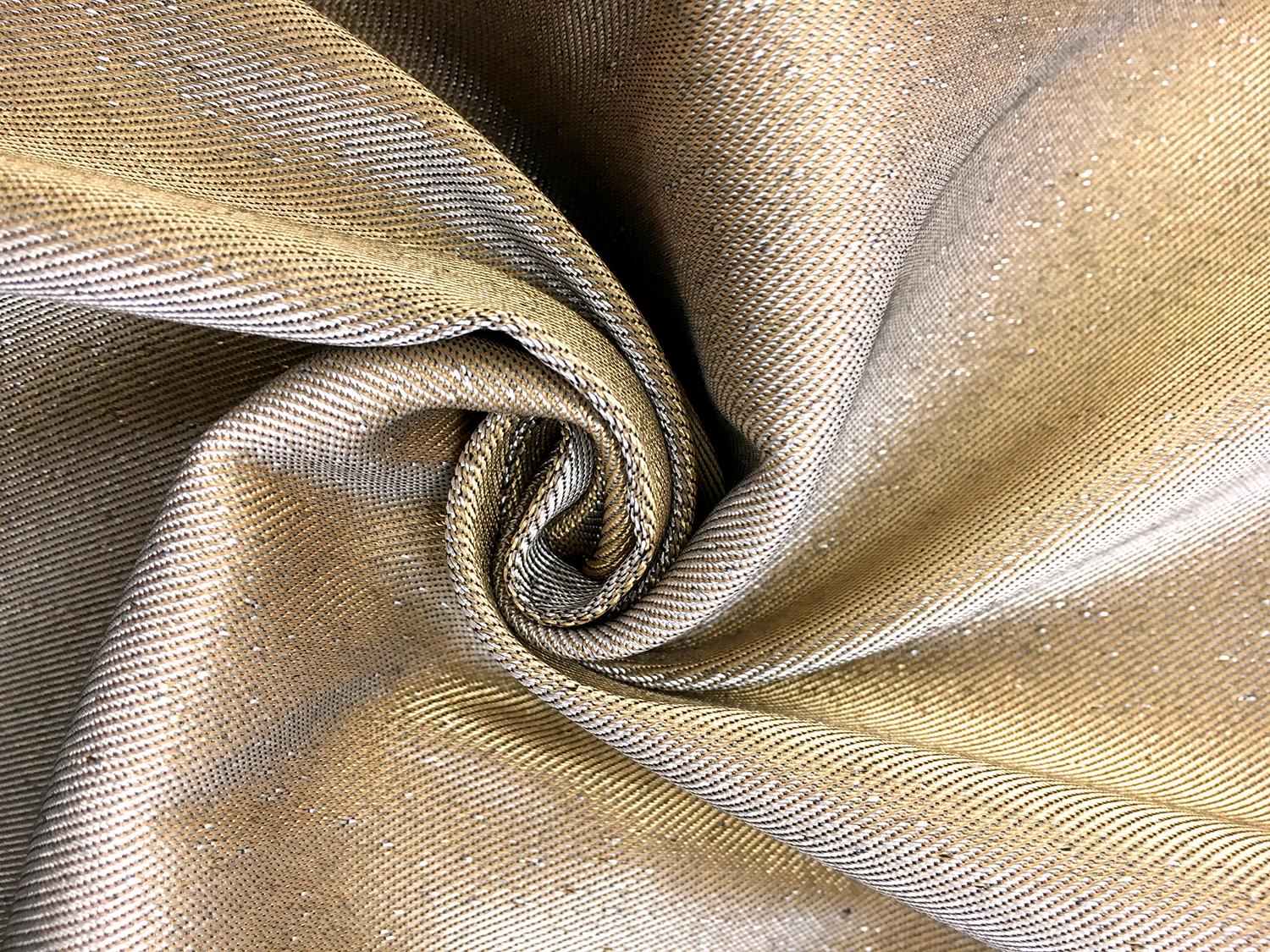 Metallic Stretch Iridescent Twill0