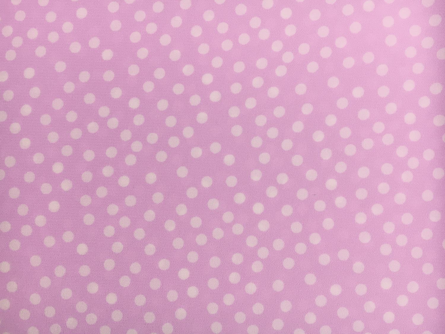 Printed Silk Crepe de Chine with Dots0