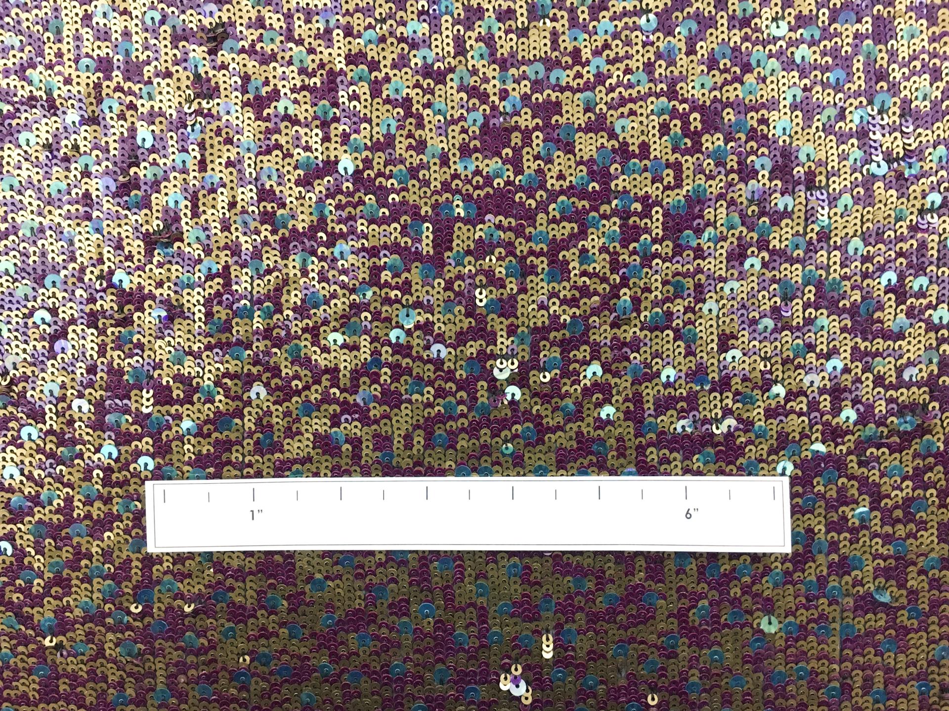 Variation of Sequins on Silk Chiffon1