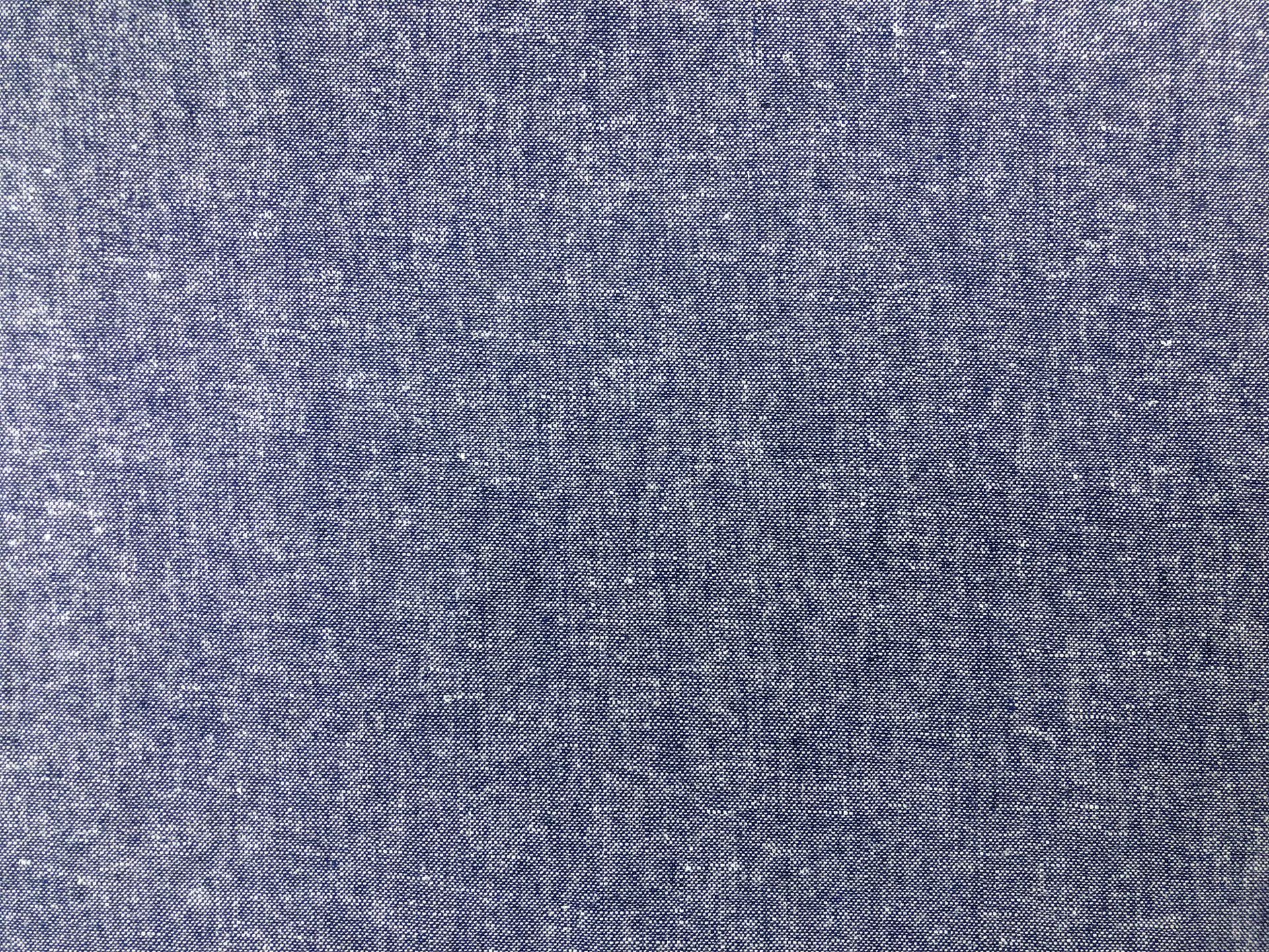 Yarn Dyed Linen Cotton Blend in Denim2