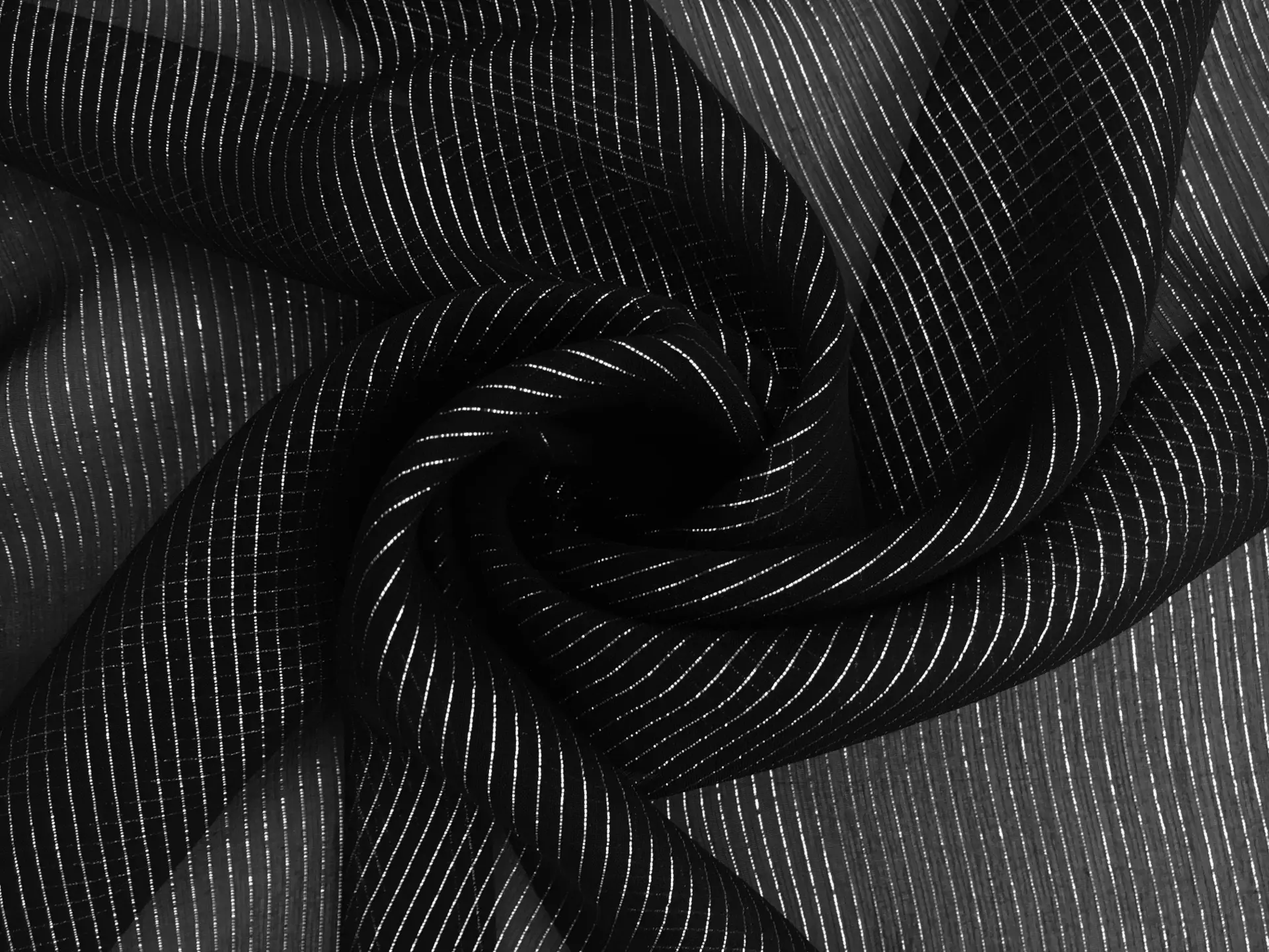 Silk Lamé Stripe0