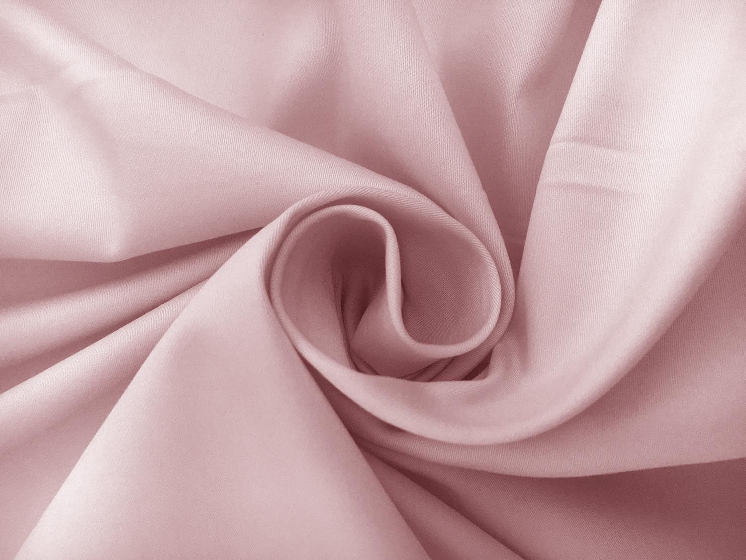 Stretch Cotton Sateen in Rose1