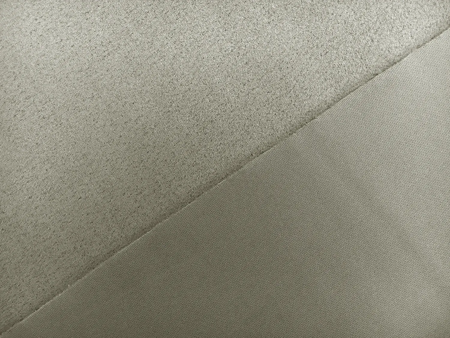 Stretch Suede with Scuba Backing in Grey1