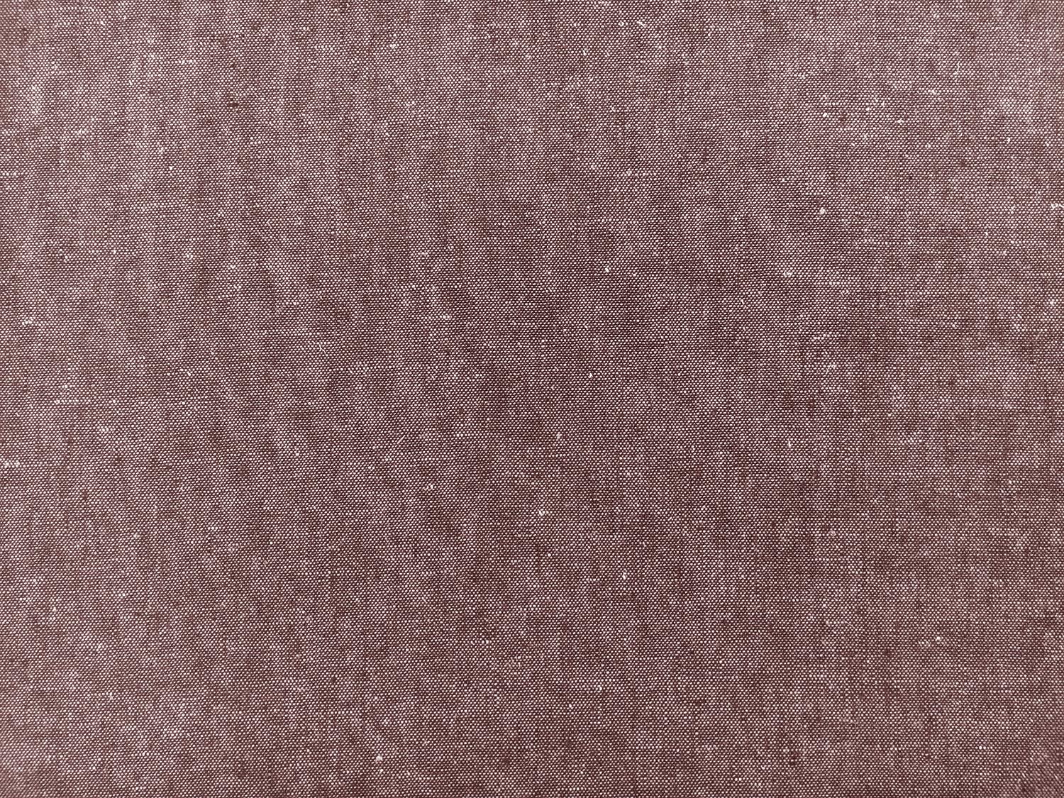 Yarn Dyed Linen Cotton Blend in Rust2