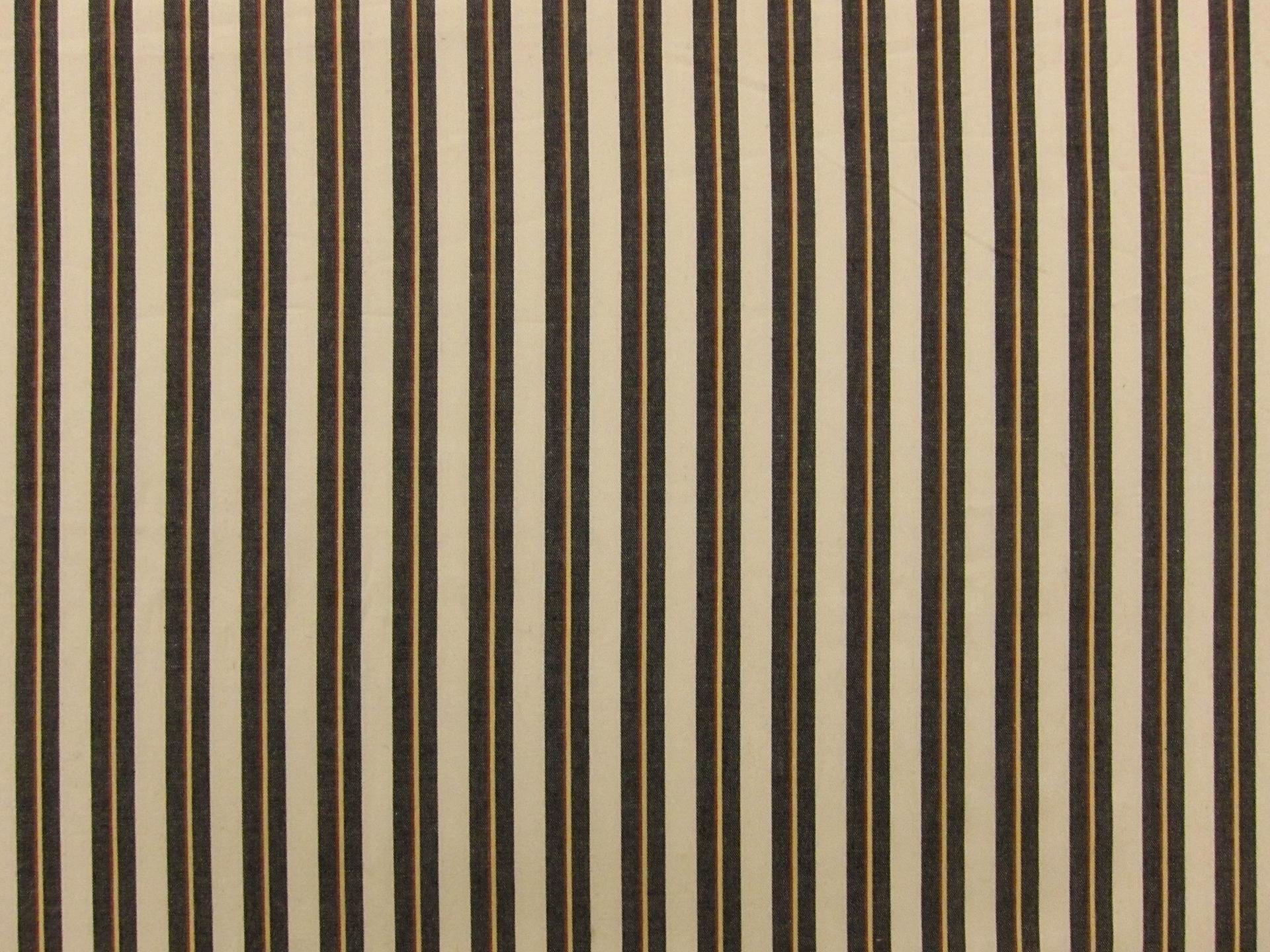 Japanese Cotton Twill Woven Stripe1