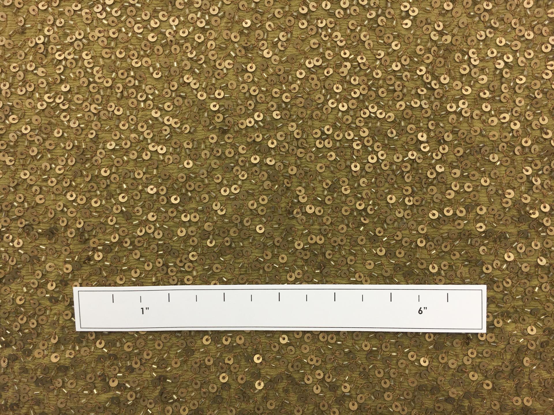 Sequins and Beads on Silk Chiffon1