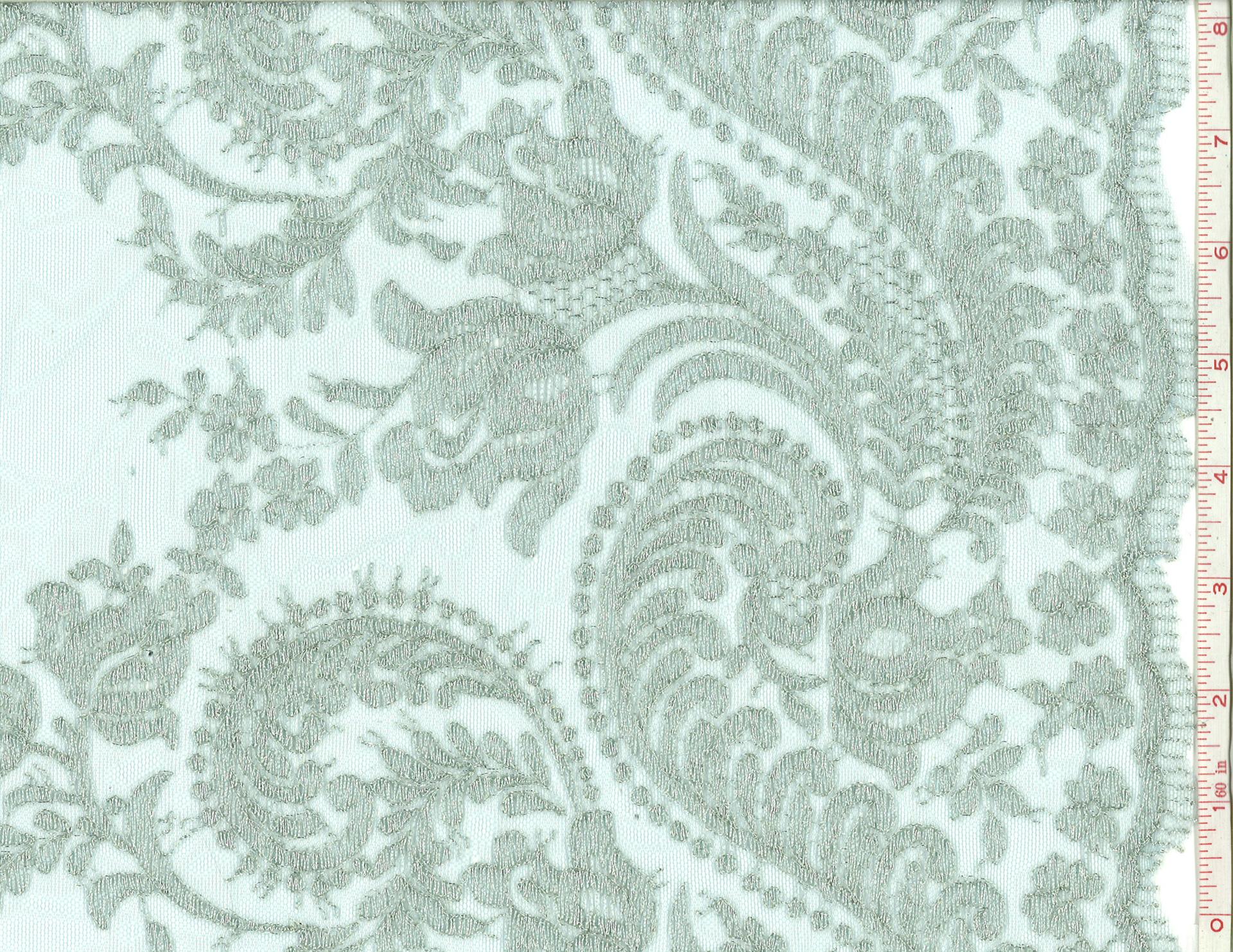 METALLIC EMBROIDERED ILLUSION0