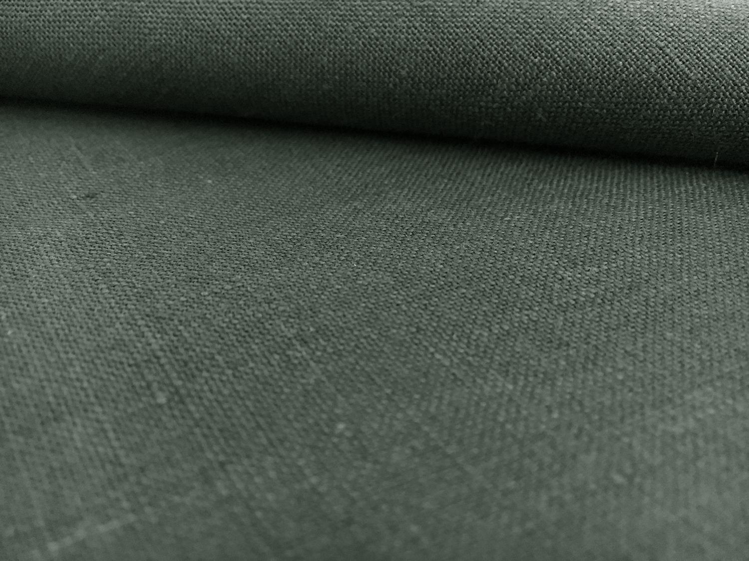 Belgian Sanforized Linen in Jade0