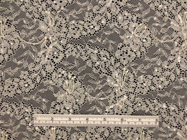Beaded Metallic Chantilly Lace1
