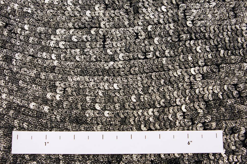 Novelty Sequins on Silk Chiffon1