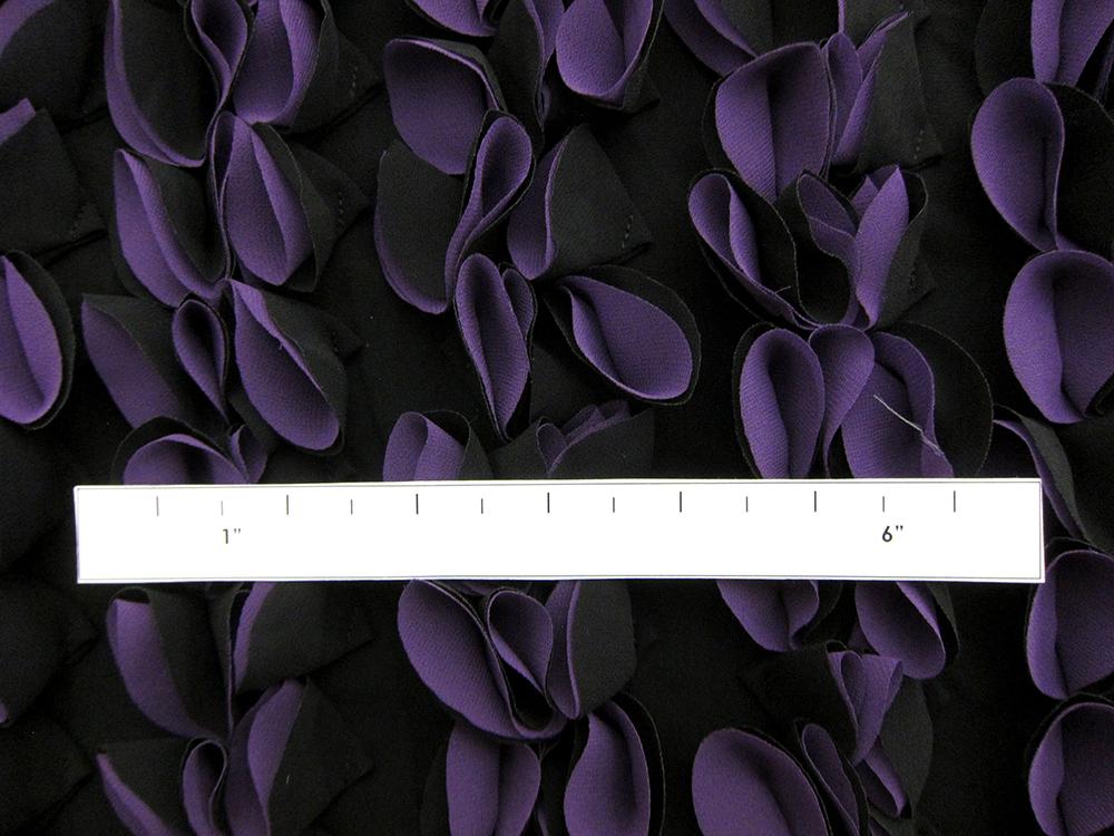 Novelty Samba Polyester Georgette Ruffles2