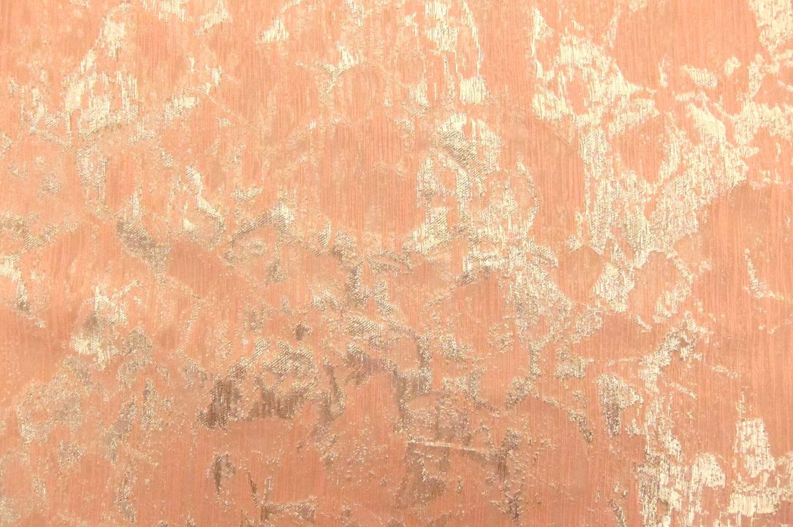 Metallic Silk and Cotton Blend Damask0