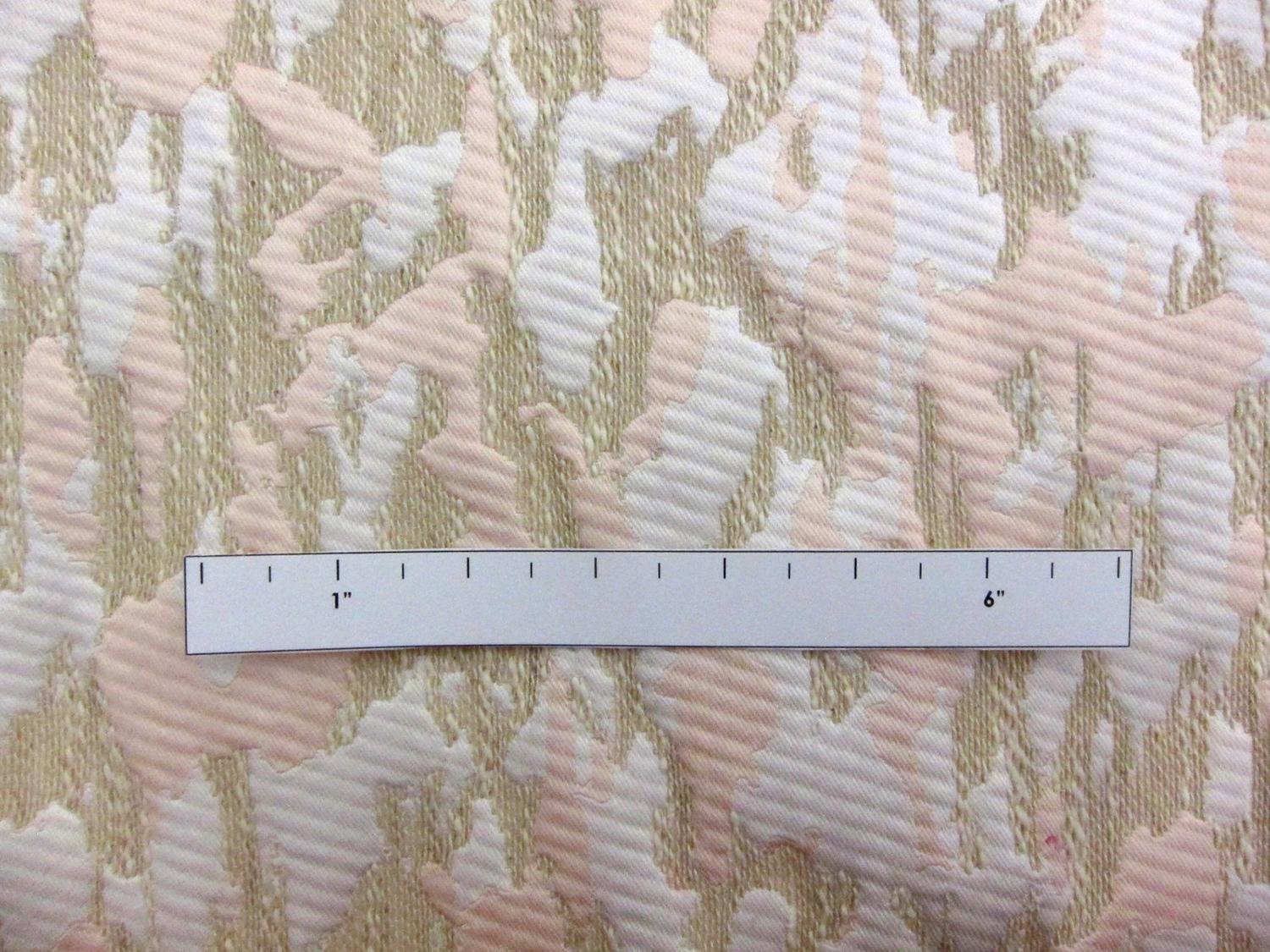 Abstract Camouflage Polyester and Cotton Blend Brocade2