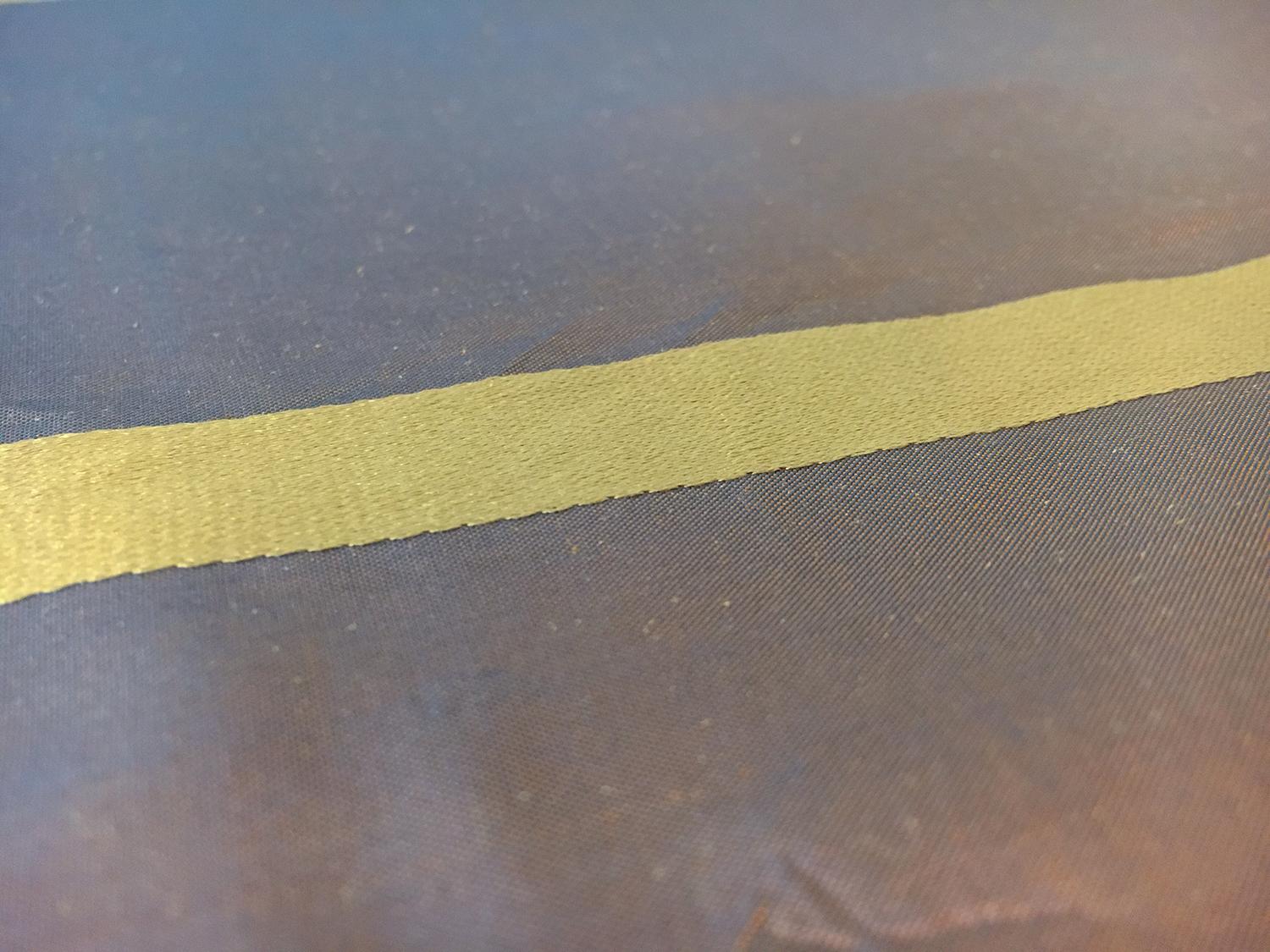 Iridescent Silk Taffeta with Satin Stripes1