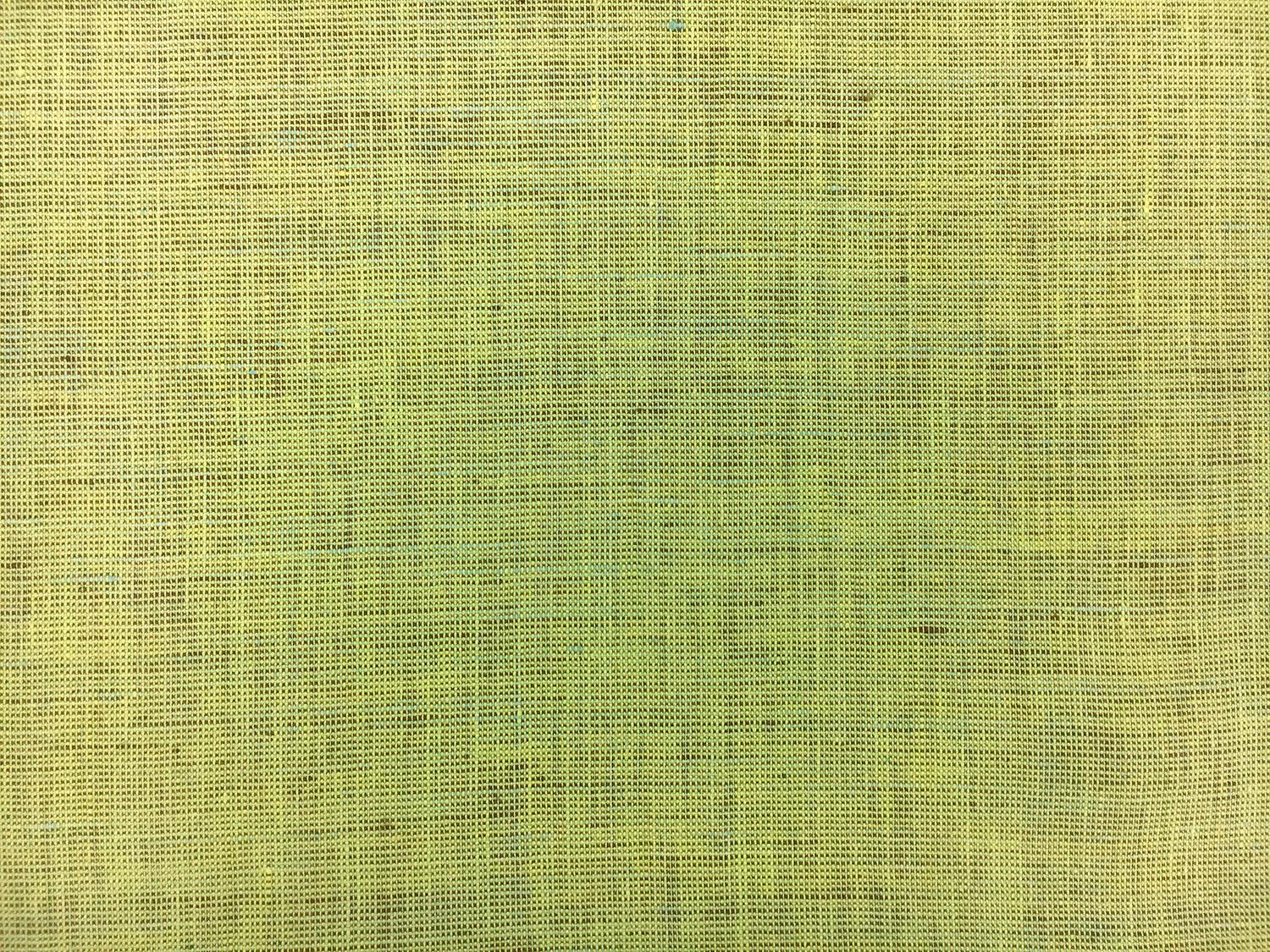 Two Toned Lightweight Linen in Lime Brown2