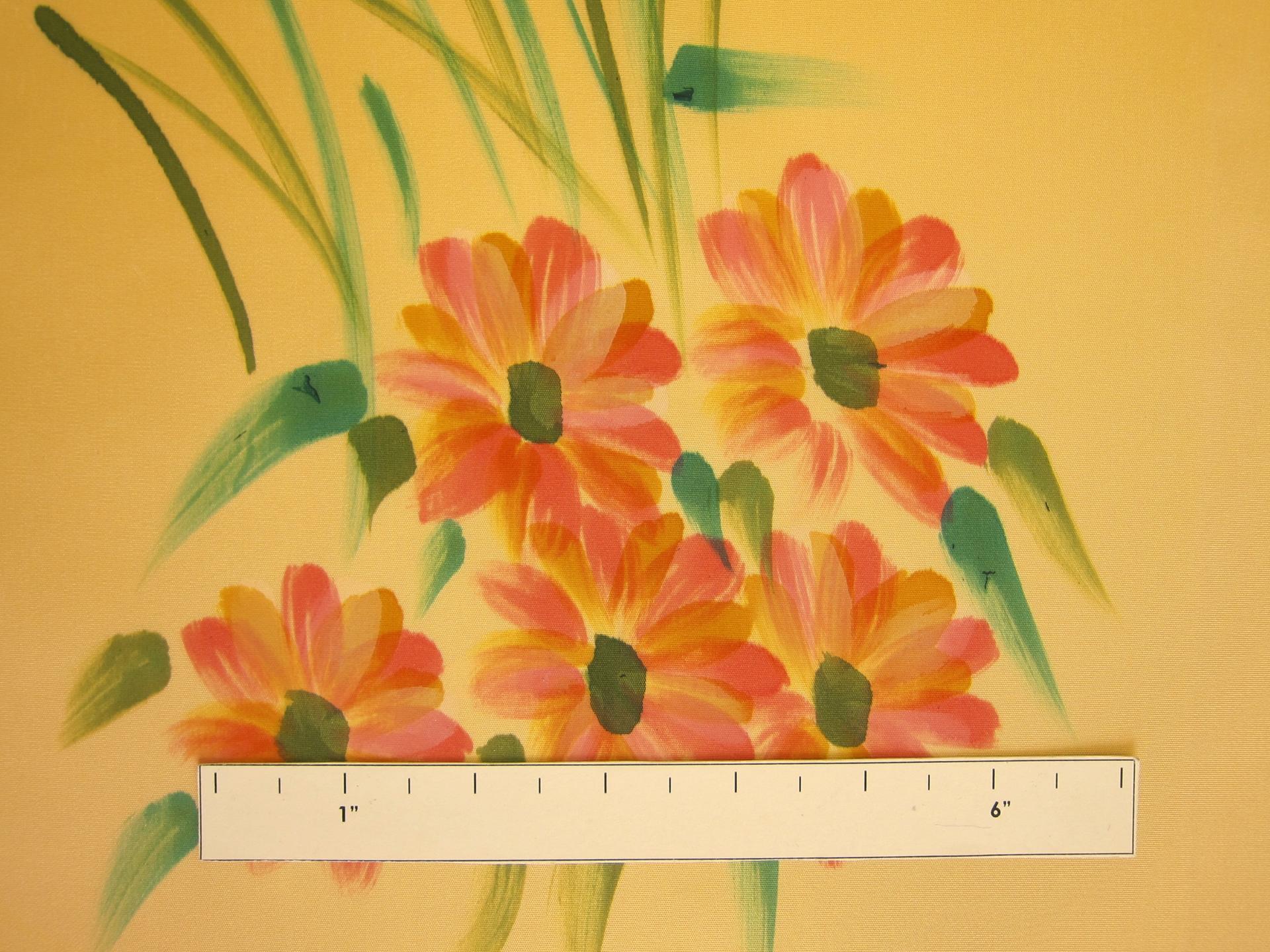 Hand Painted Iridescent Taffeta3