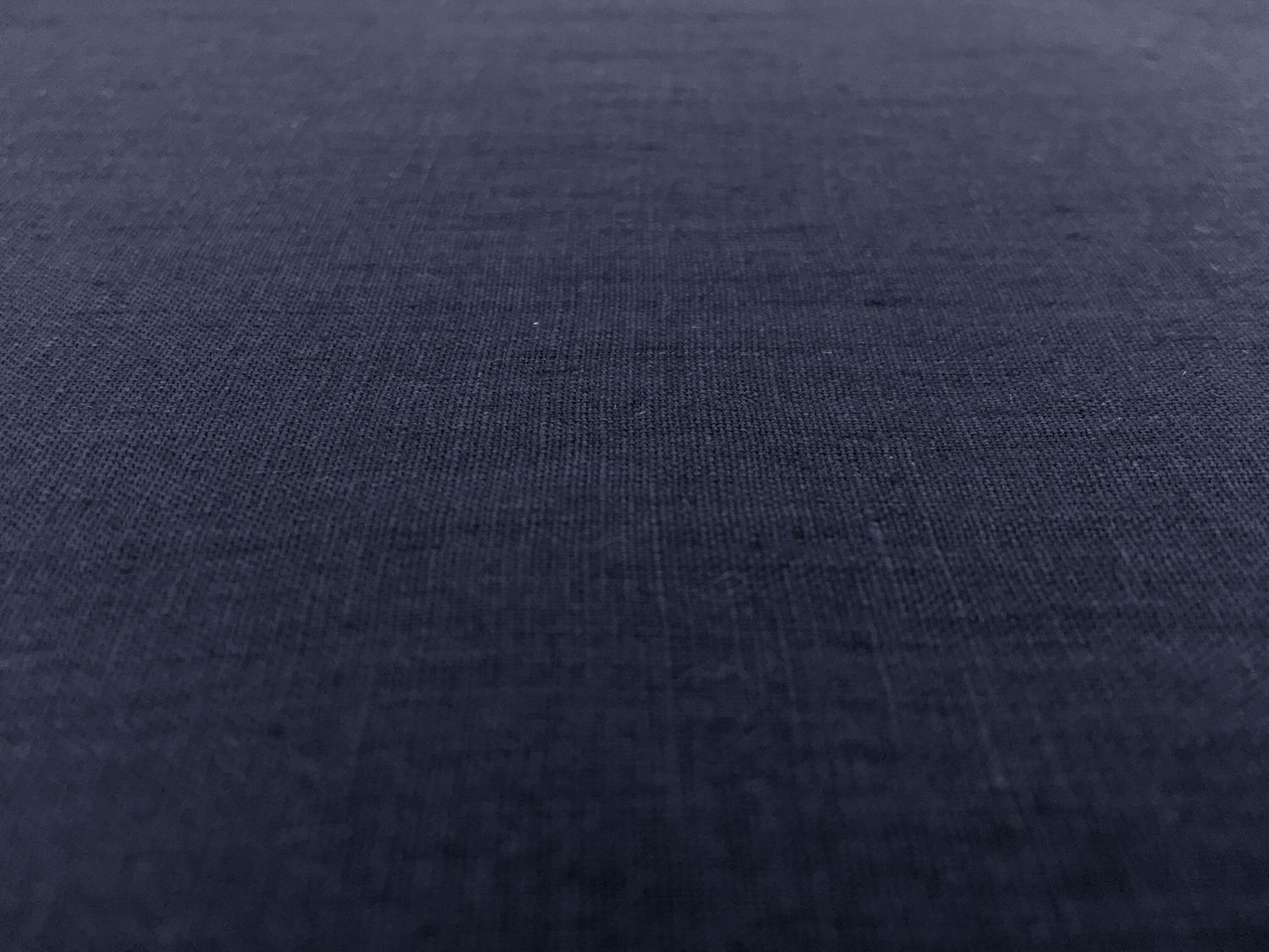 Washed Handkerchief Linen in Navy2