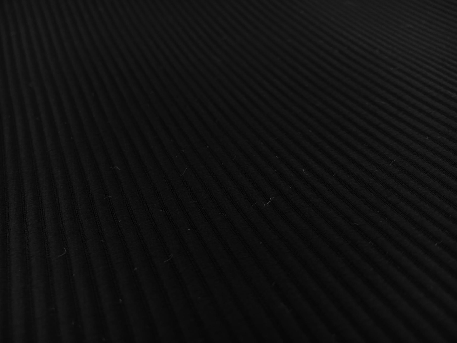 Italian Cotton and Acetate Ottoman in Black2