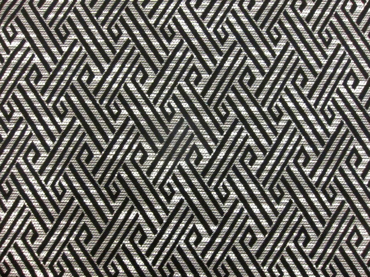 Cotton Poly Blend Ikat Tweed0