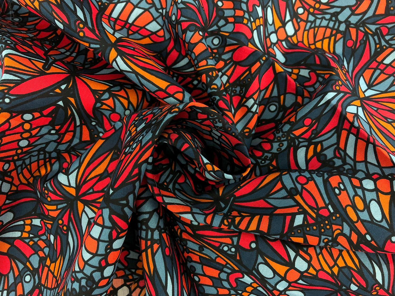 Liberty of London Cotton Lawn Butterflies Print 1