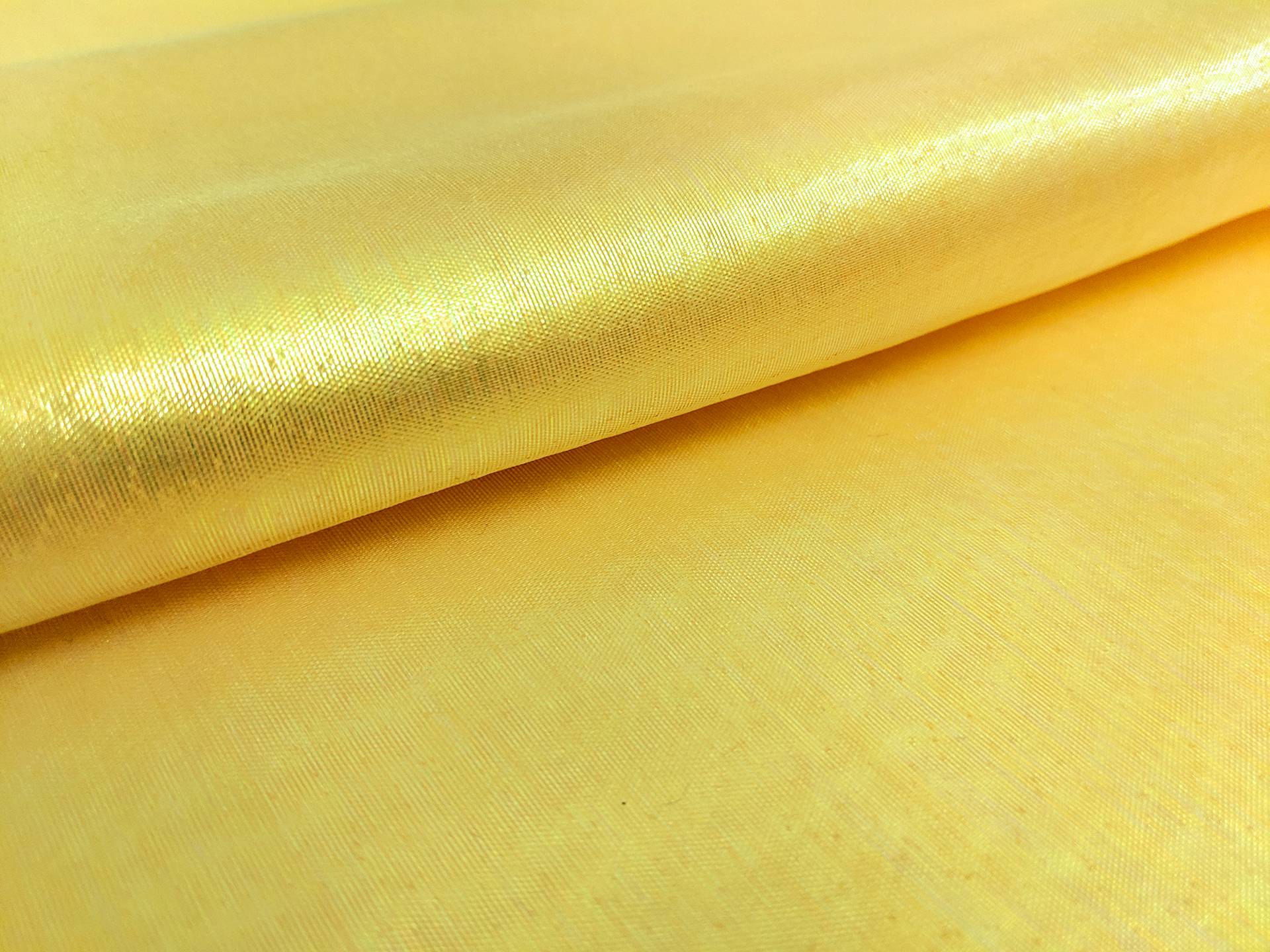 Sheer Opalescent Organza in Gold