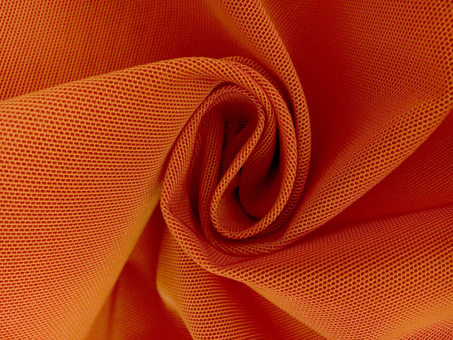 Power Mesh in Burnt Orange
