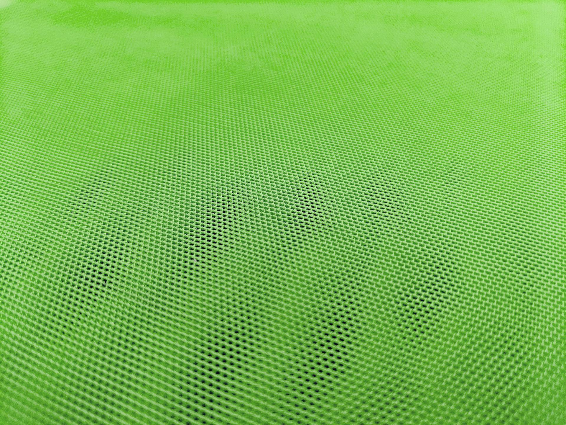 Stretch Tulle in Citrus Green