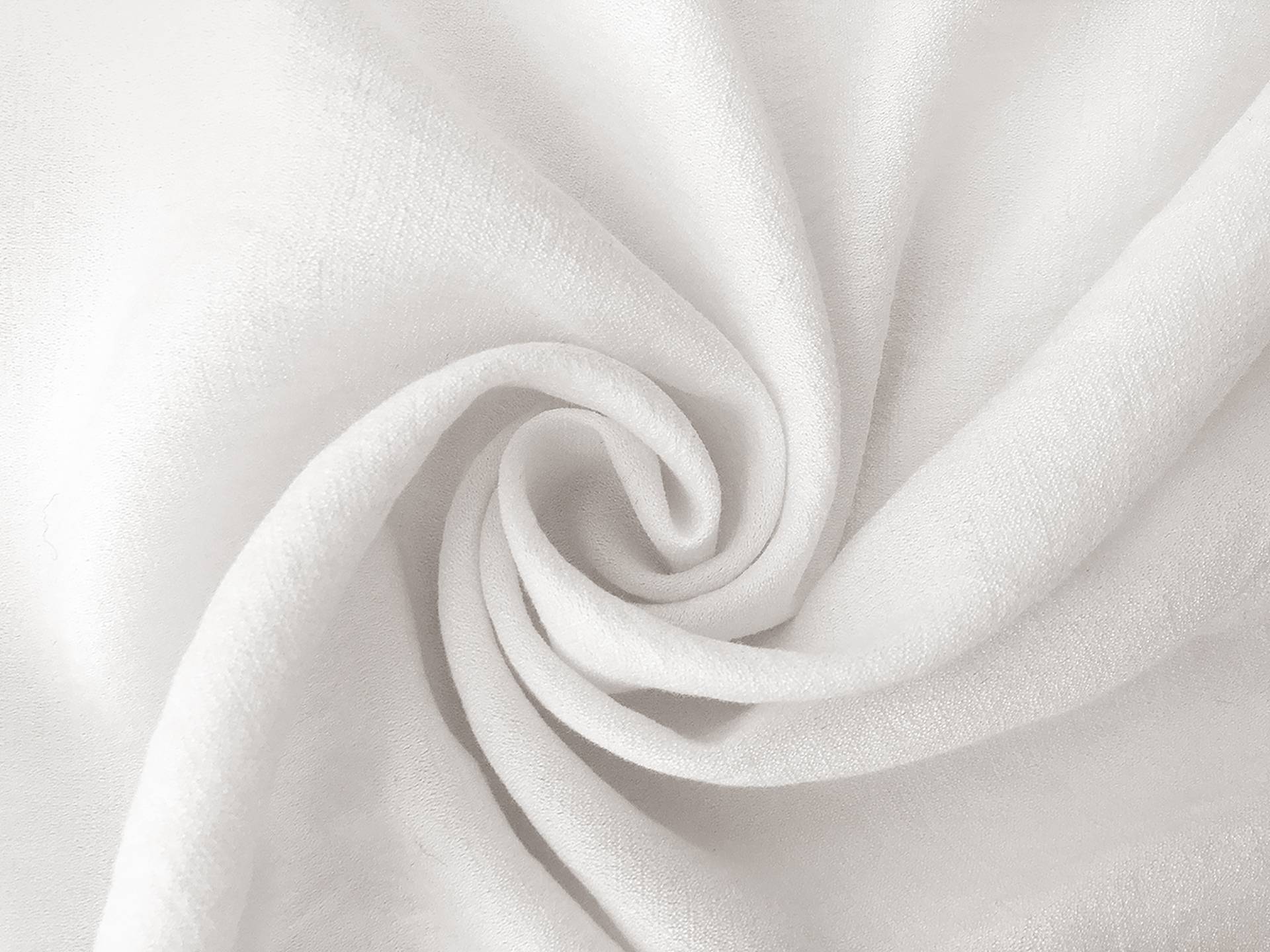 Rayon Nylon Crepe in Off White