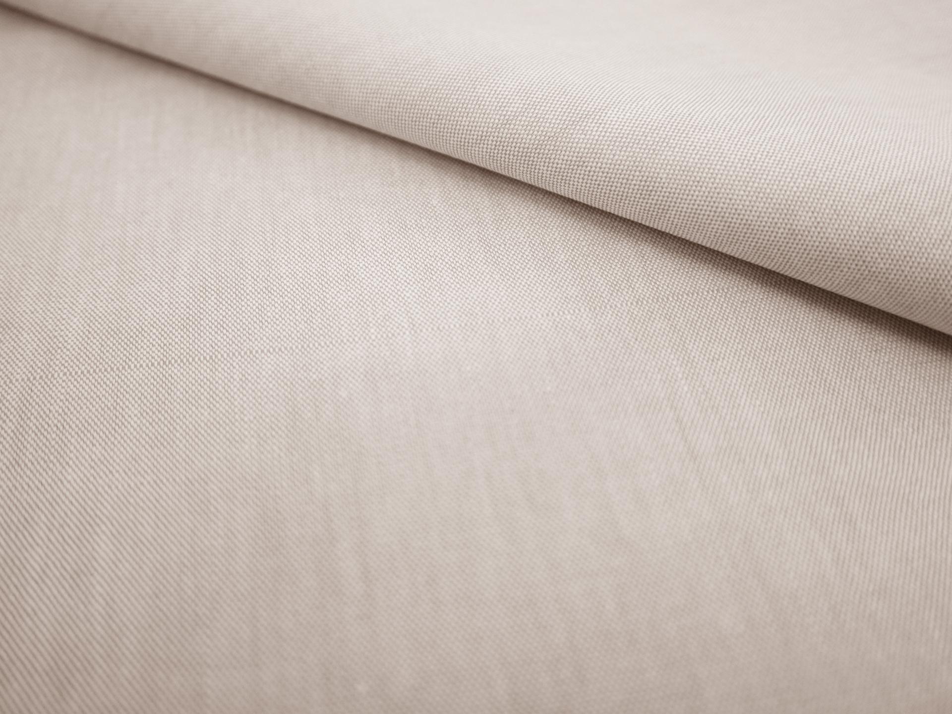 Pima Cotton Oxford in Taupe Brown