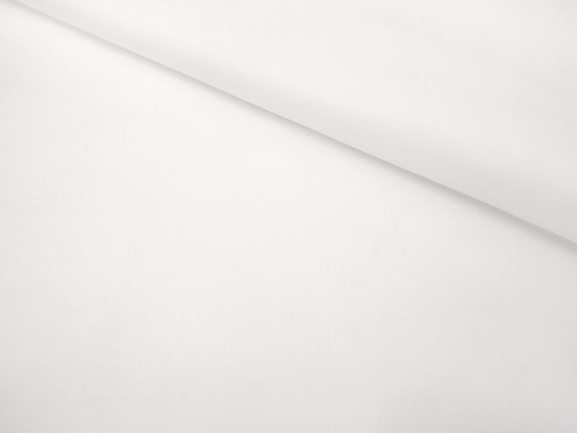 Swiss Pima Cotton Satin Batiste in White