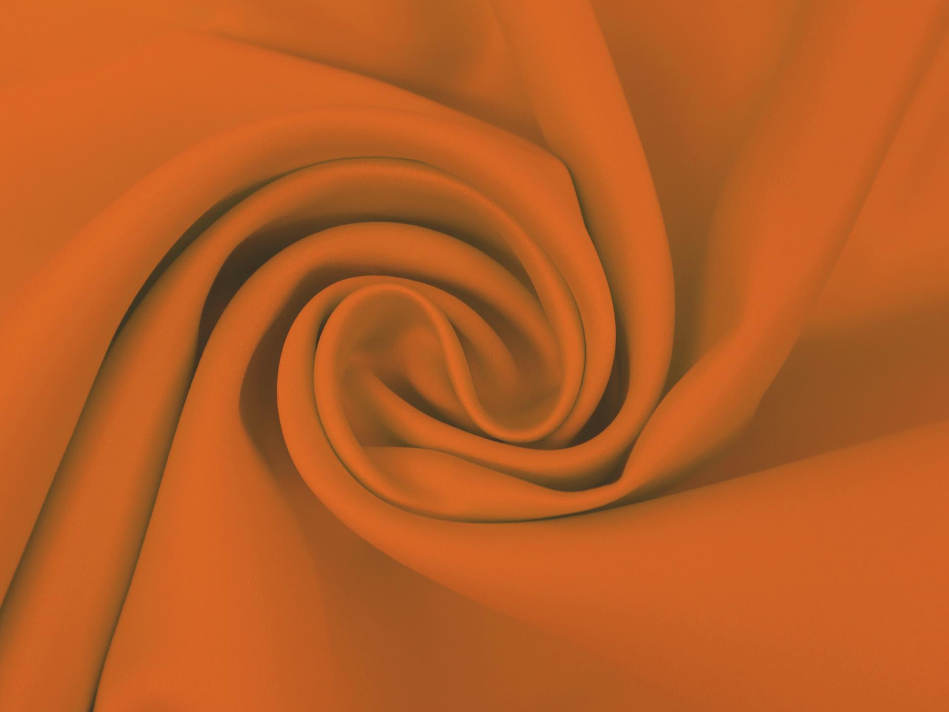 Matte Finish Satin in Orange