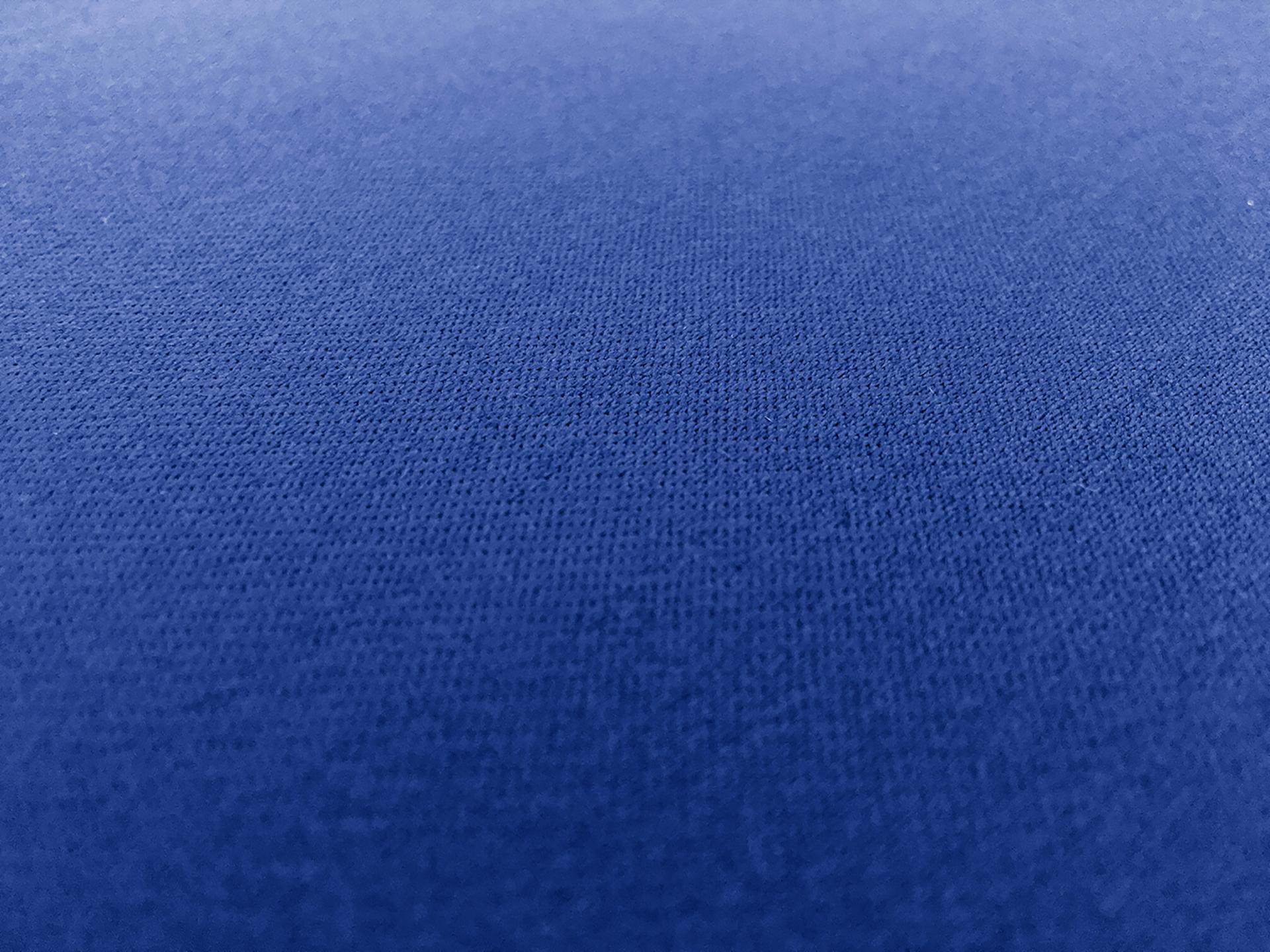 Italian Wool Satin Faille in Persian Blue