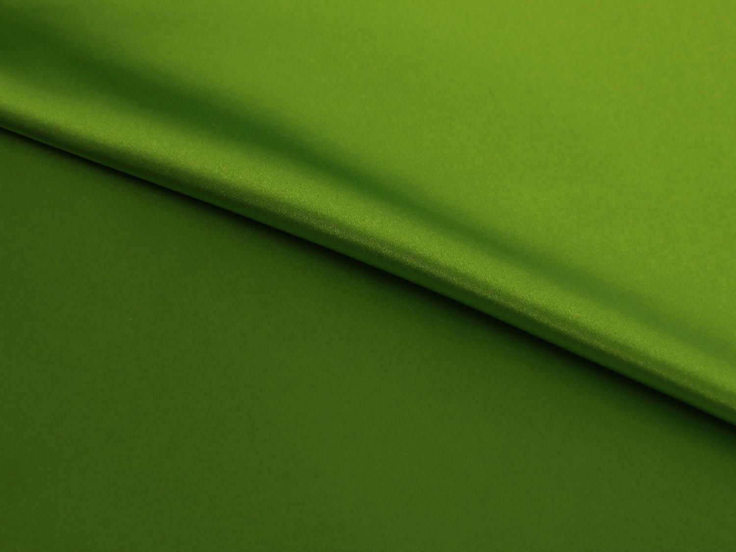 Satin Charmeuse in Chartreuse