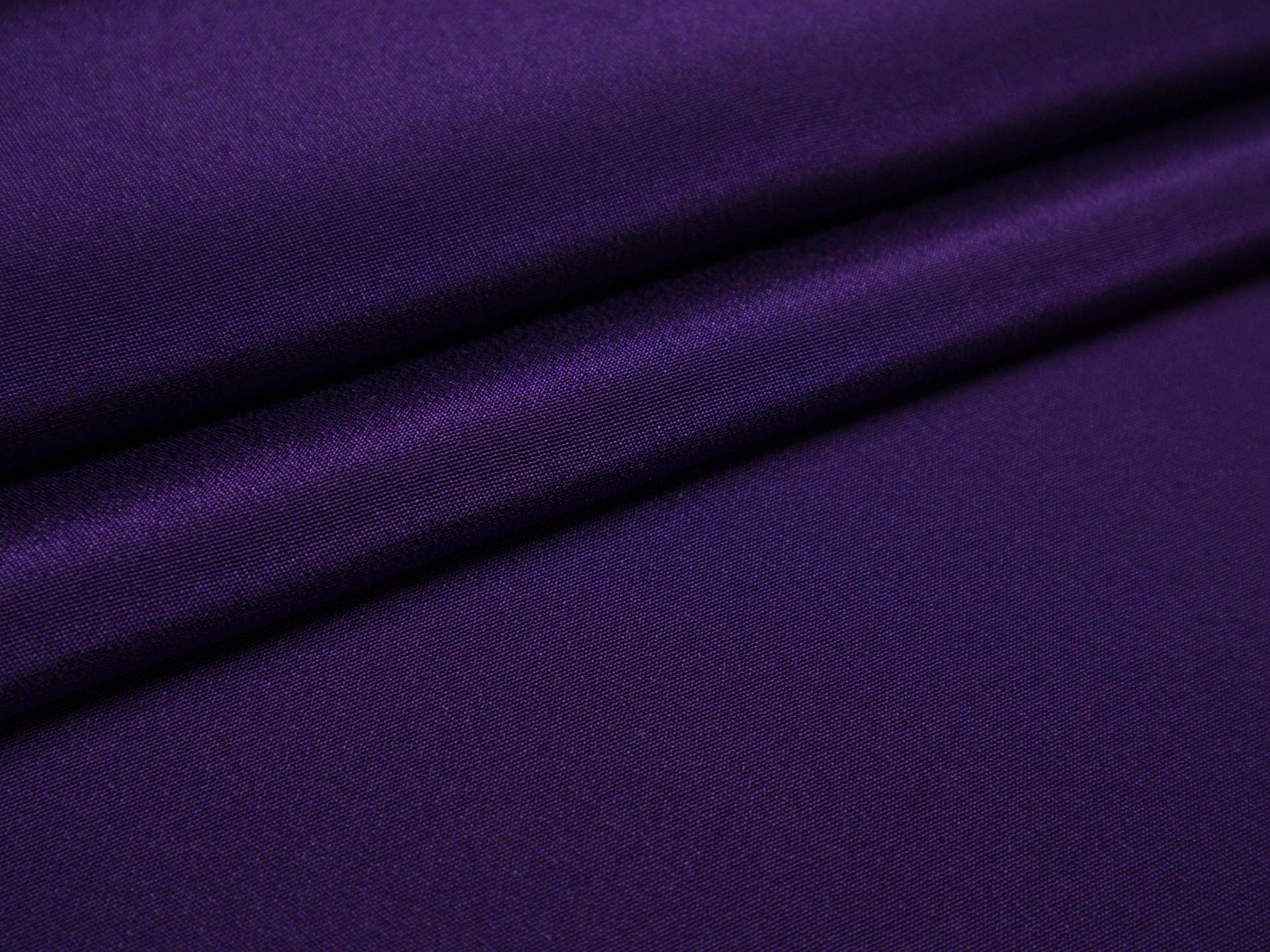 4 ply silk crepe in purple- folded