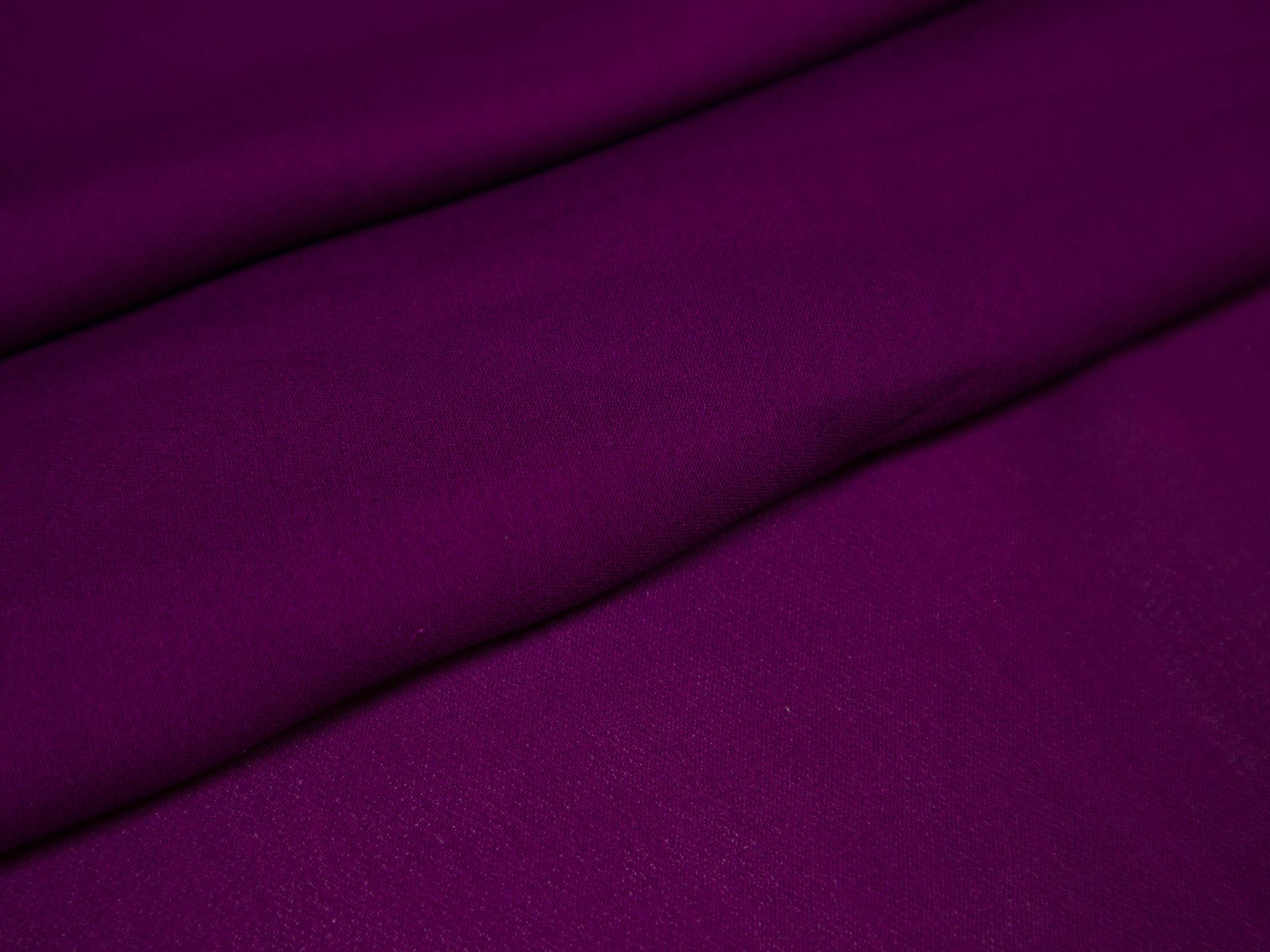 Silk Georgette in Mulberry draped