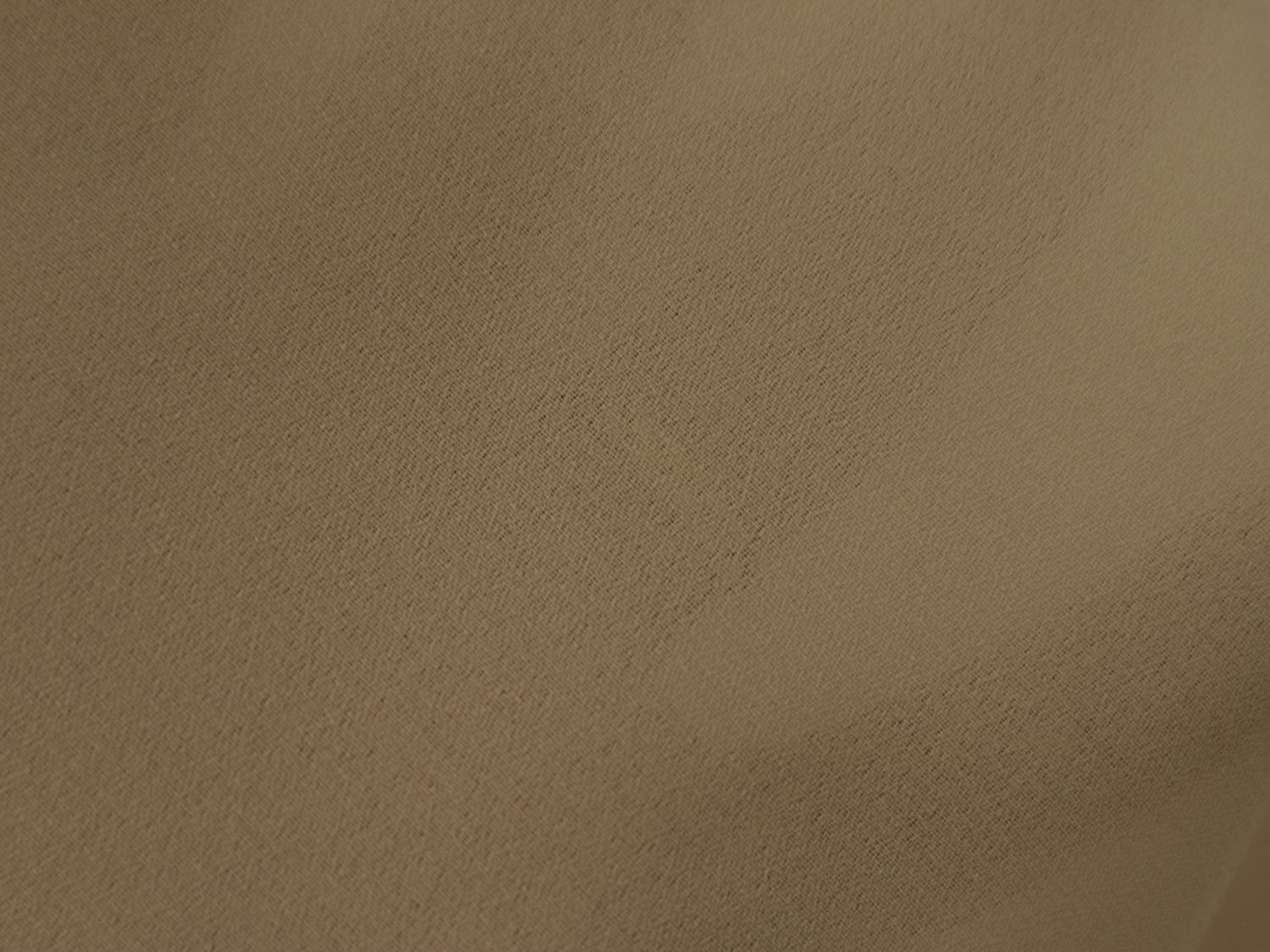 Polyester Double Georgette in Sahara