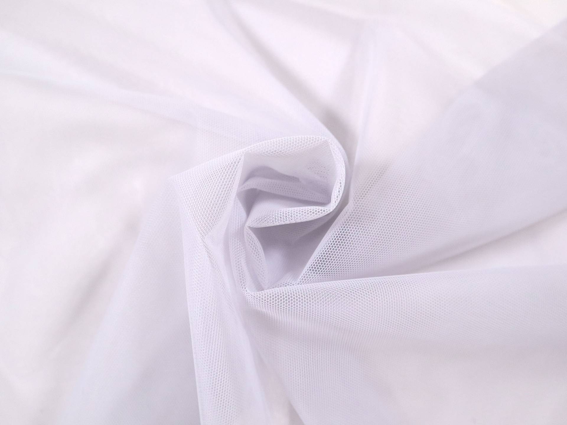 Italian Nylon Tulle in Pearl Grey