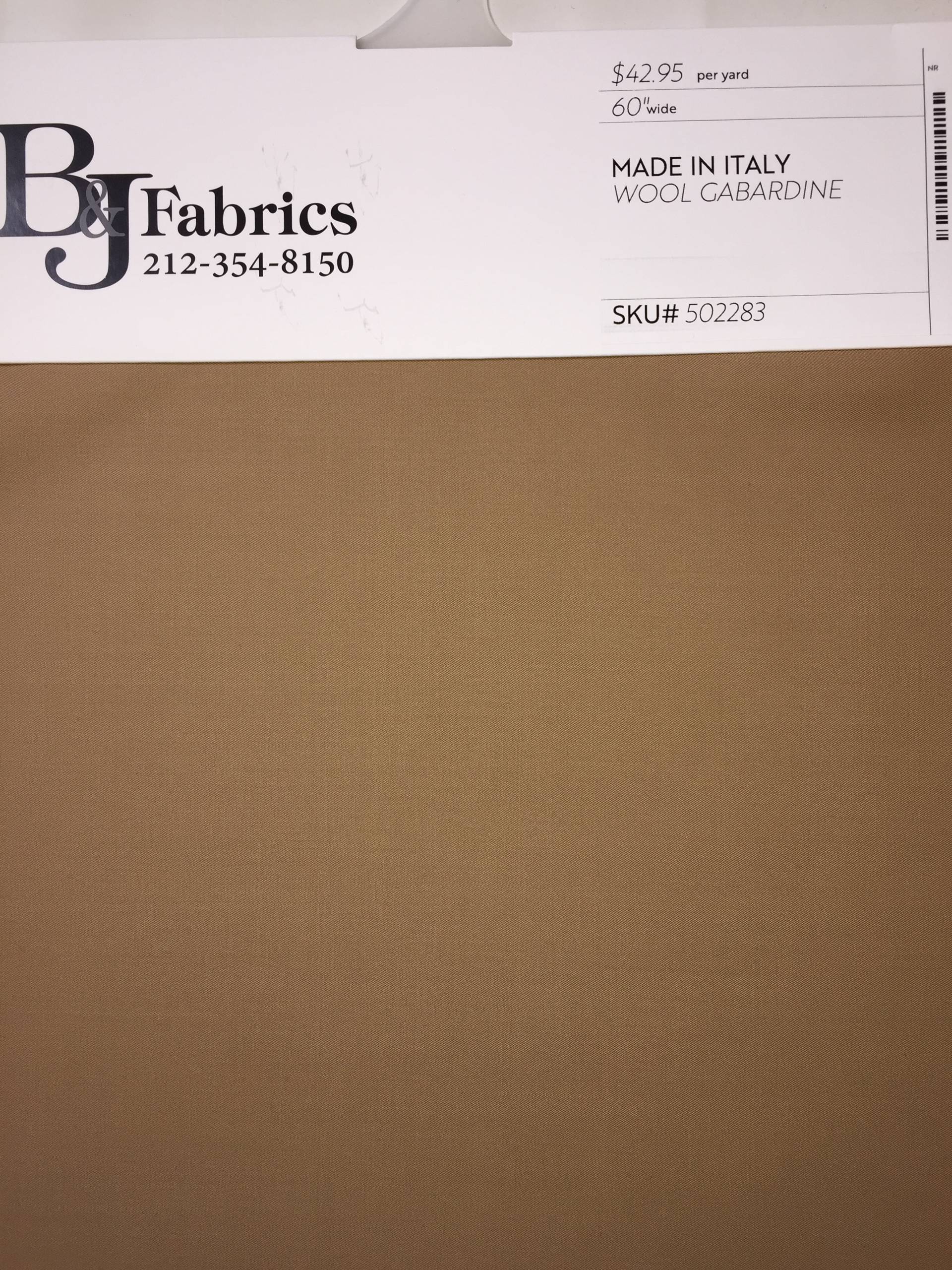 Wool Gabardine