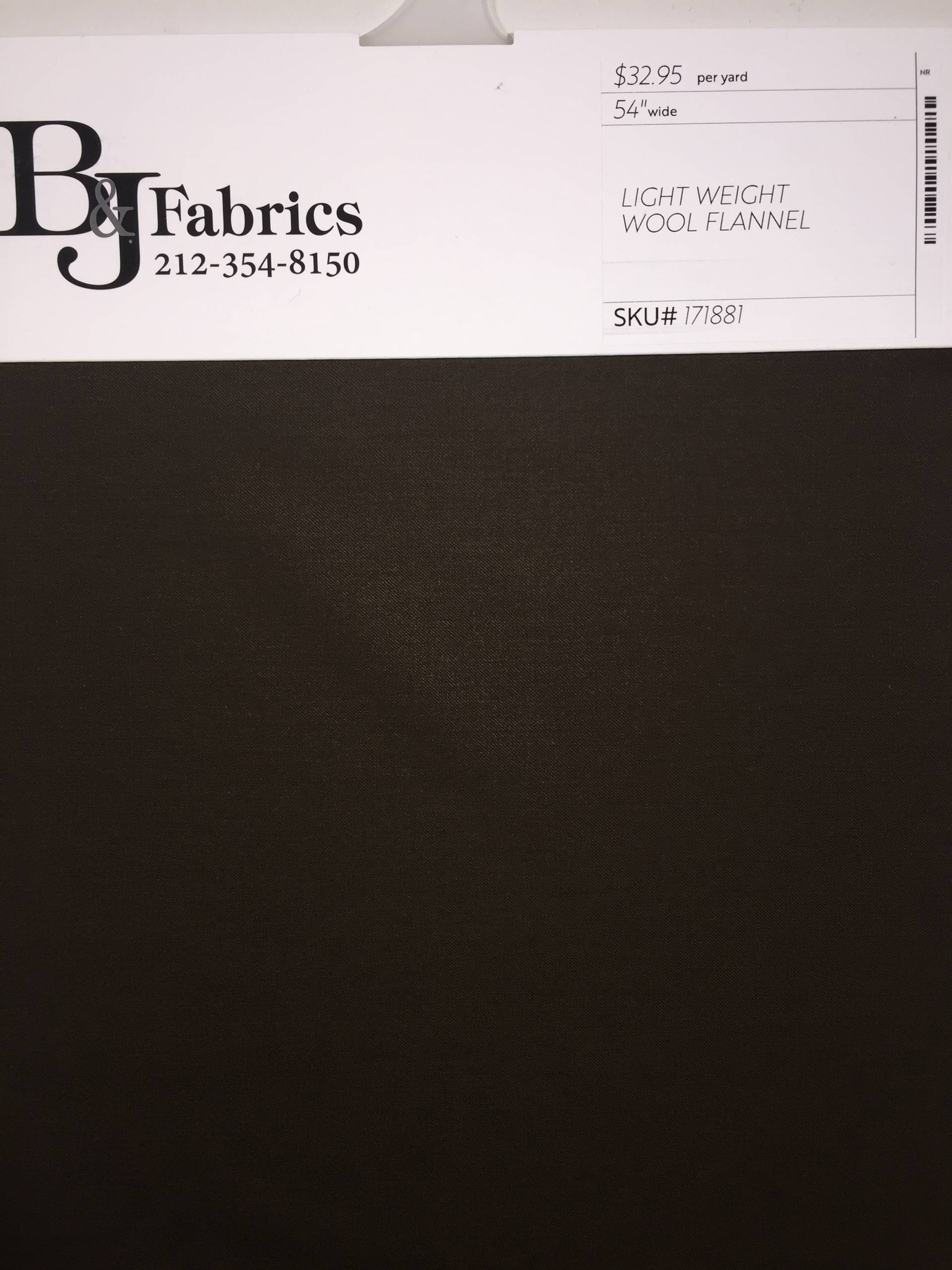 Light Weight Wool Flannel