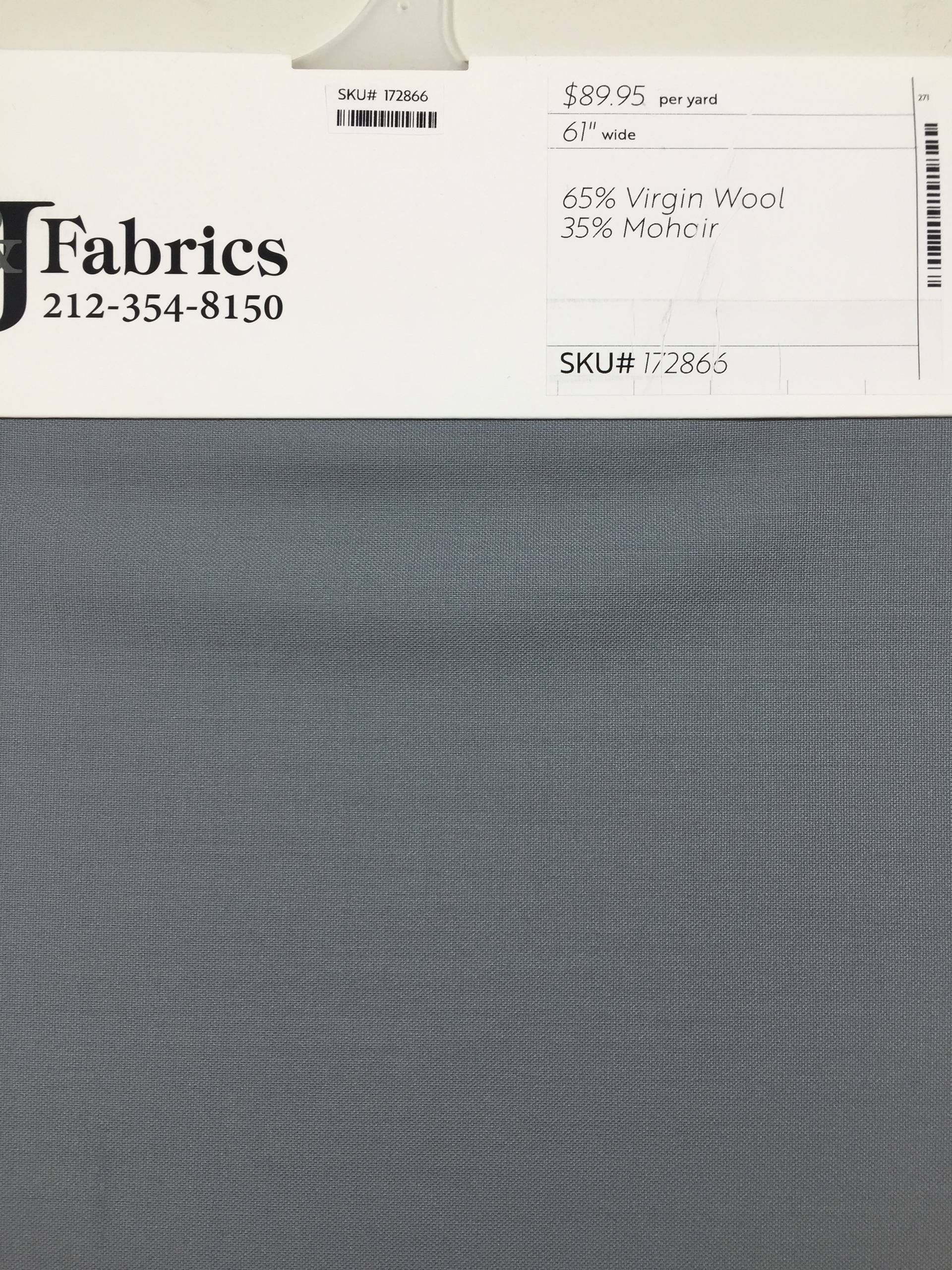 65% Virgin Wool 35% Mohair