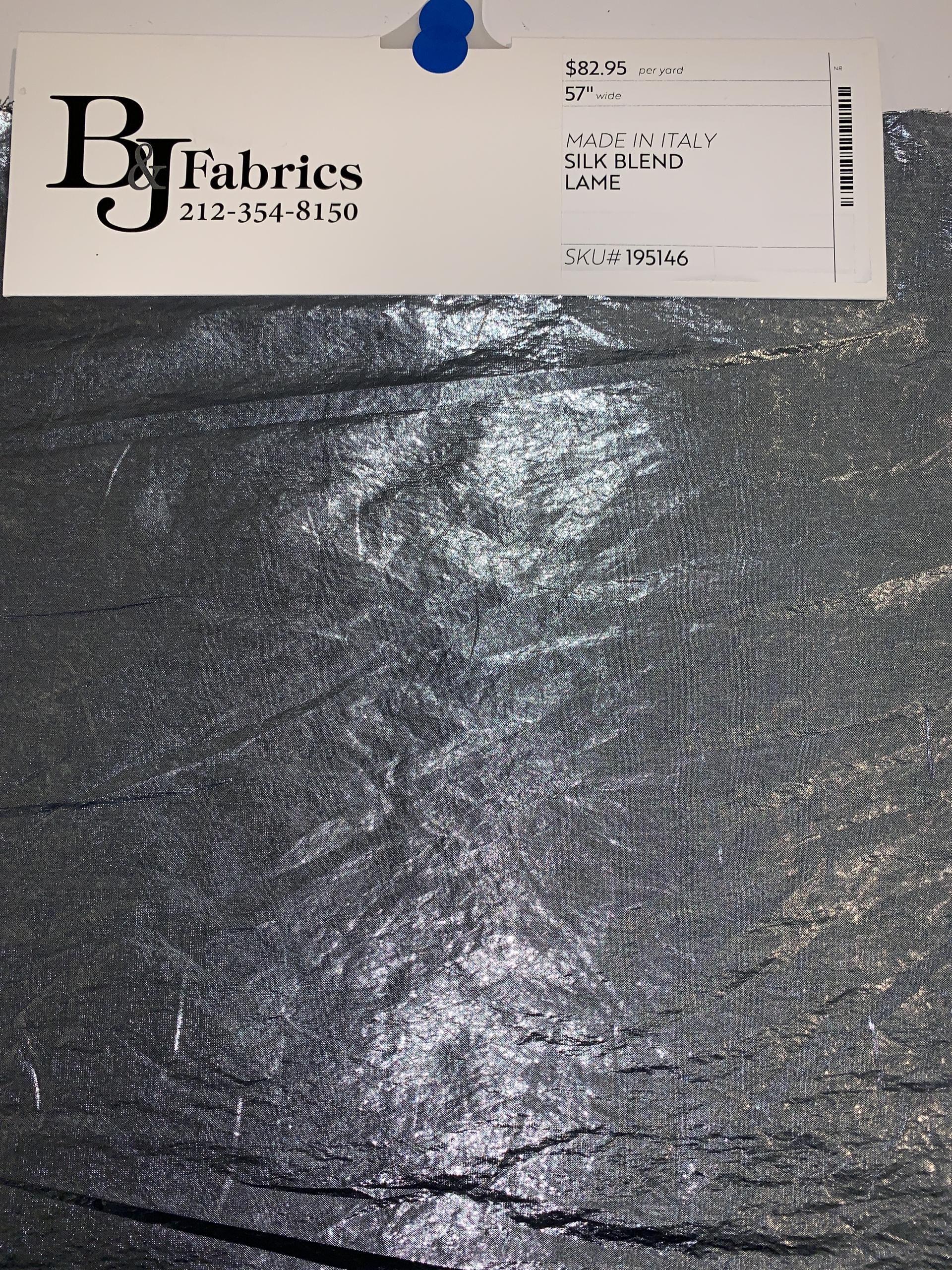 MADE IN ITALY SILK BLEND LAME