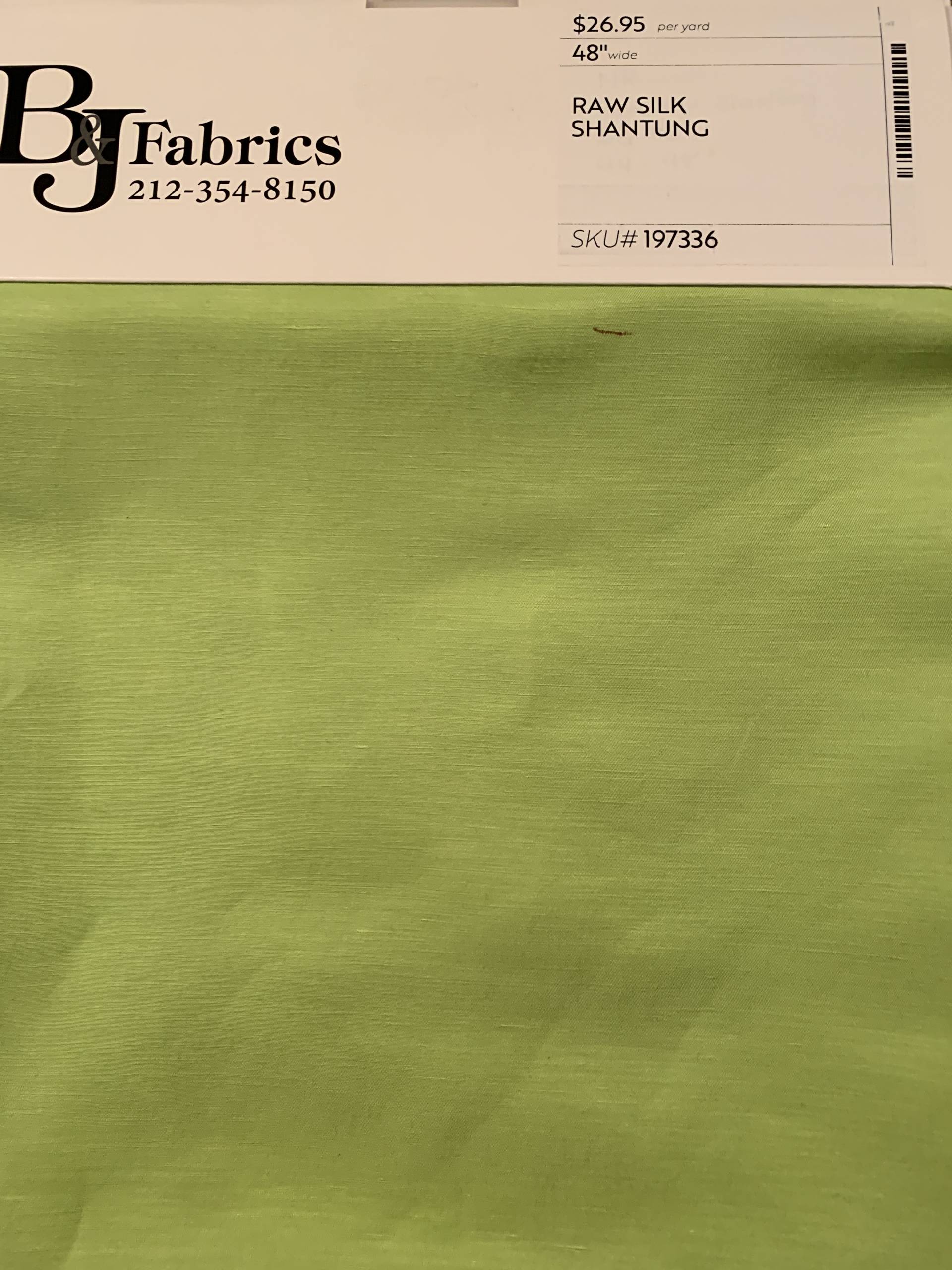 Raw Silk Shantung