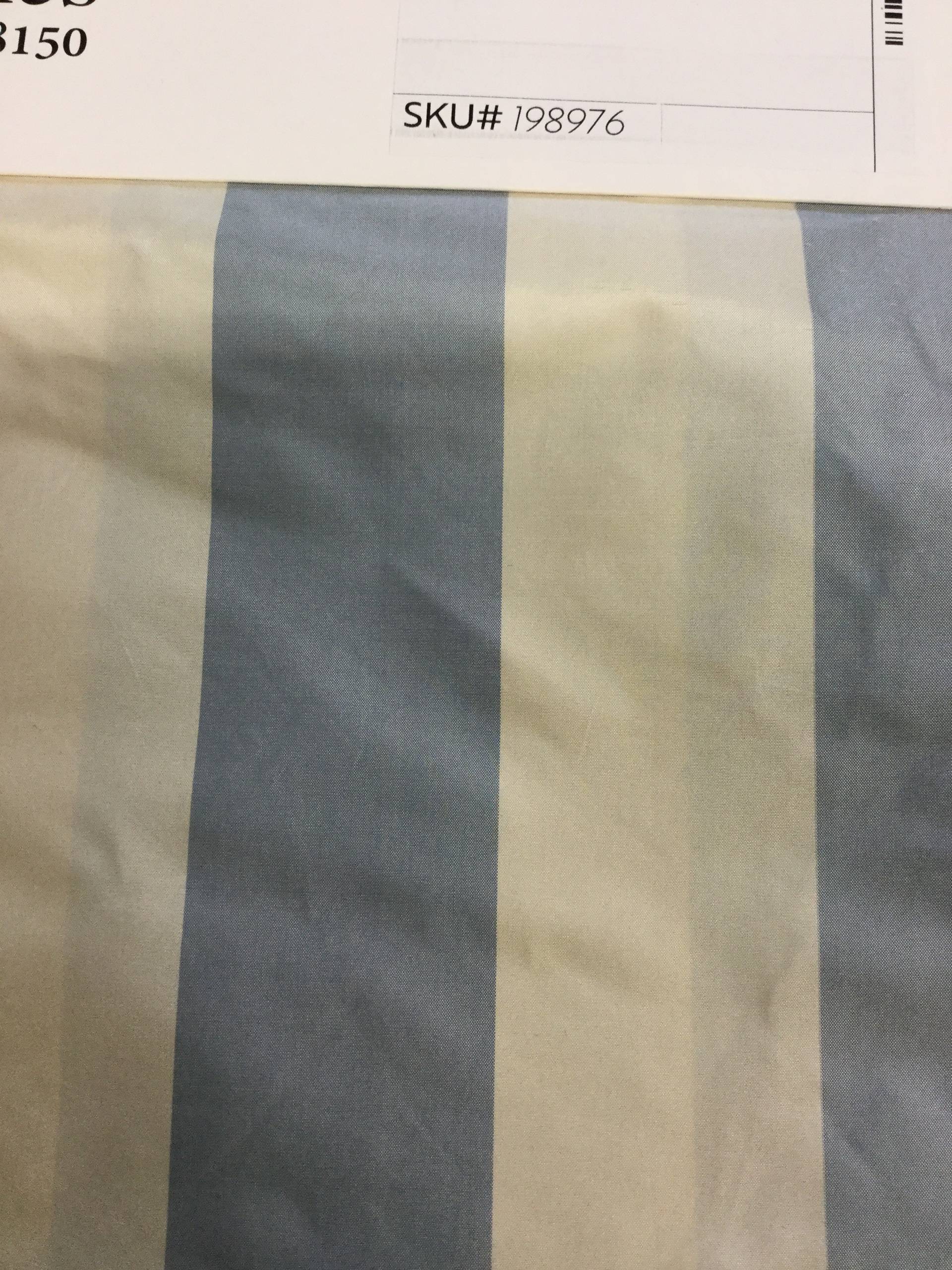 100% SILK TAFFETA STRIPE