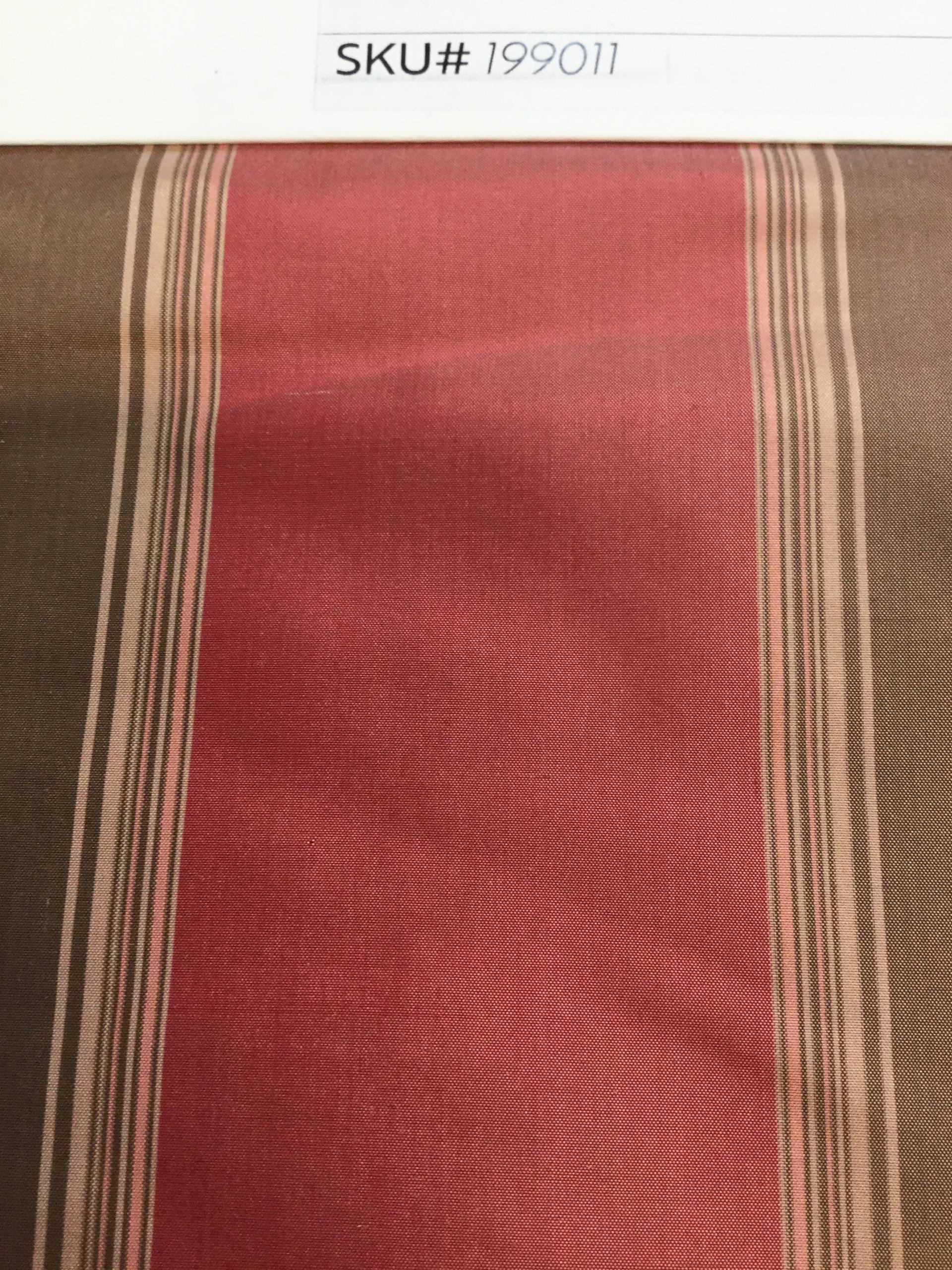 100% SILK TAFFETA STRIPE