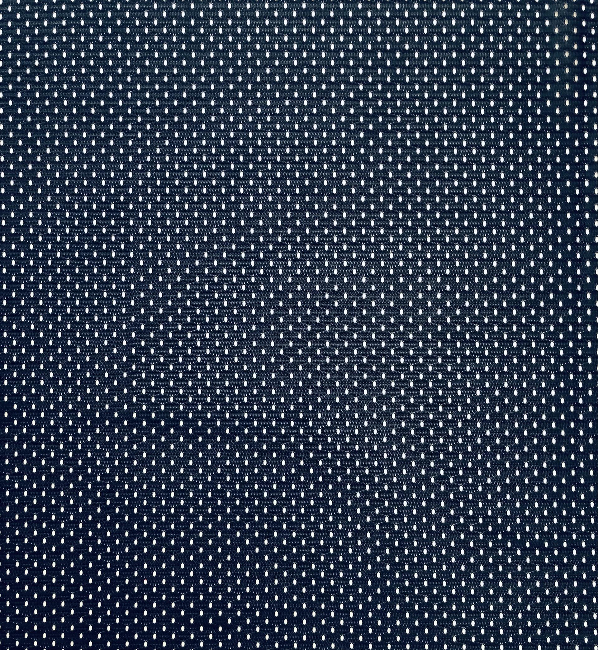 Polyester Athletic Mesh in Navy
