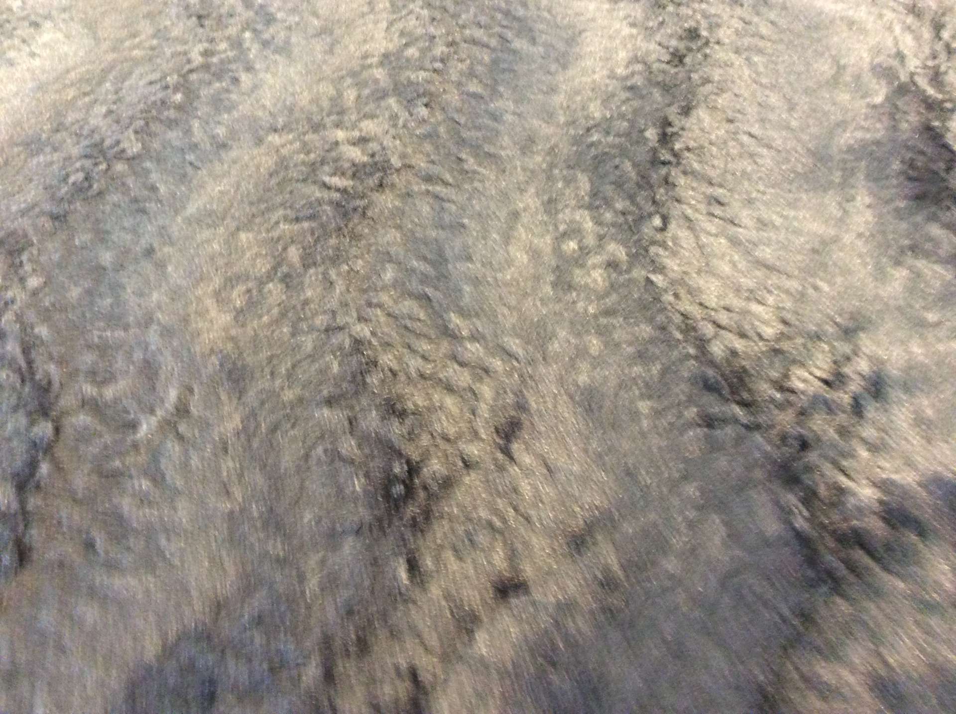 Faux Fur in Black