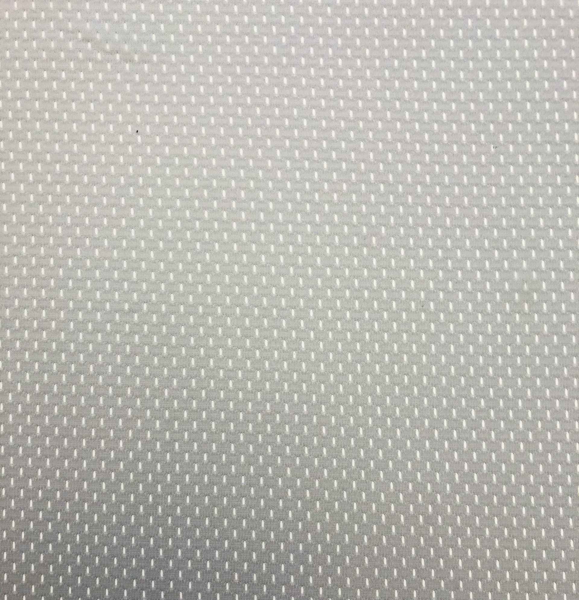 Polyester Athletic Mesh in Silver