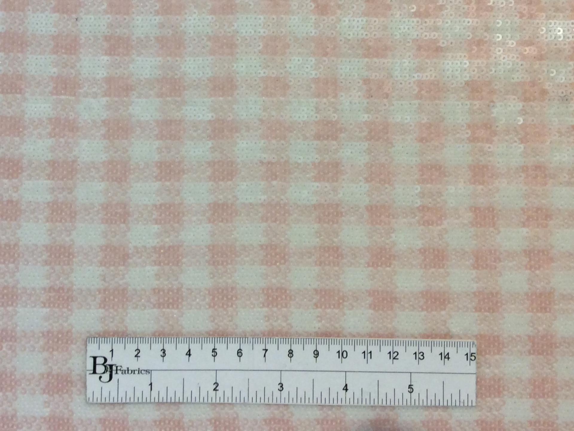 Sequins on Stretch Tulle